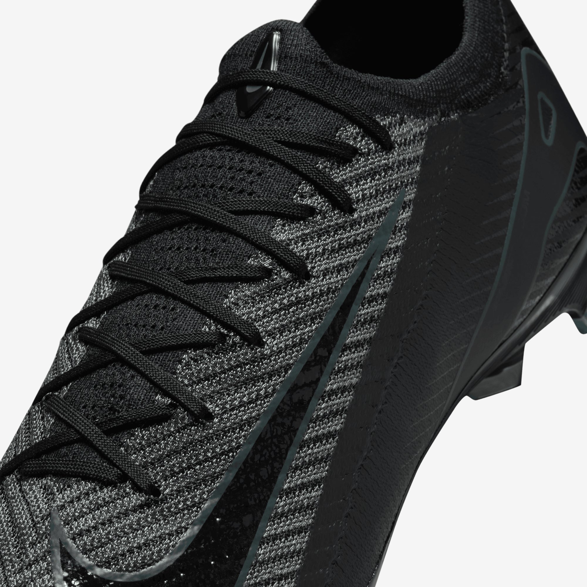 Nike Mercurial Vapor 16 Elite FG Low-Top Soccer Cleats - Black/Black-Deep Jungle