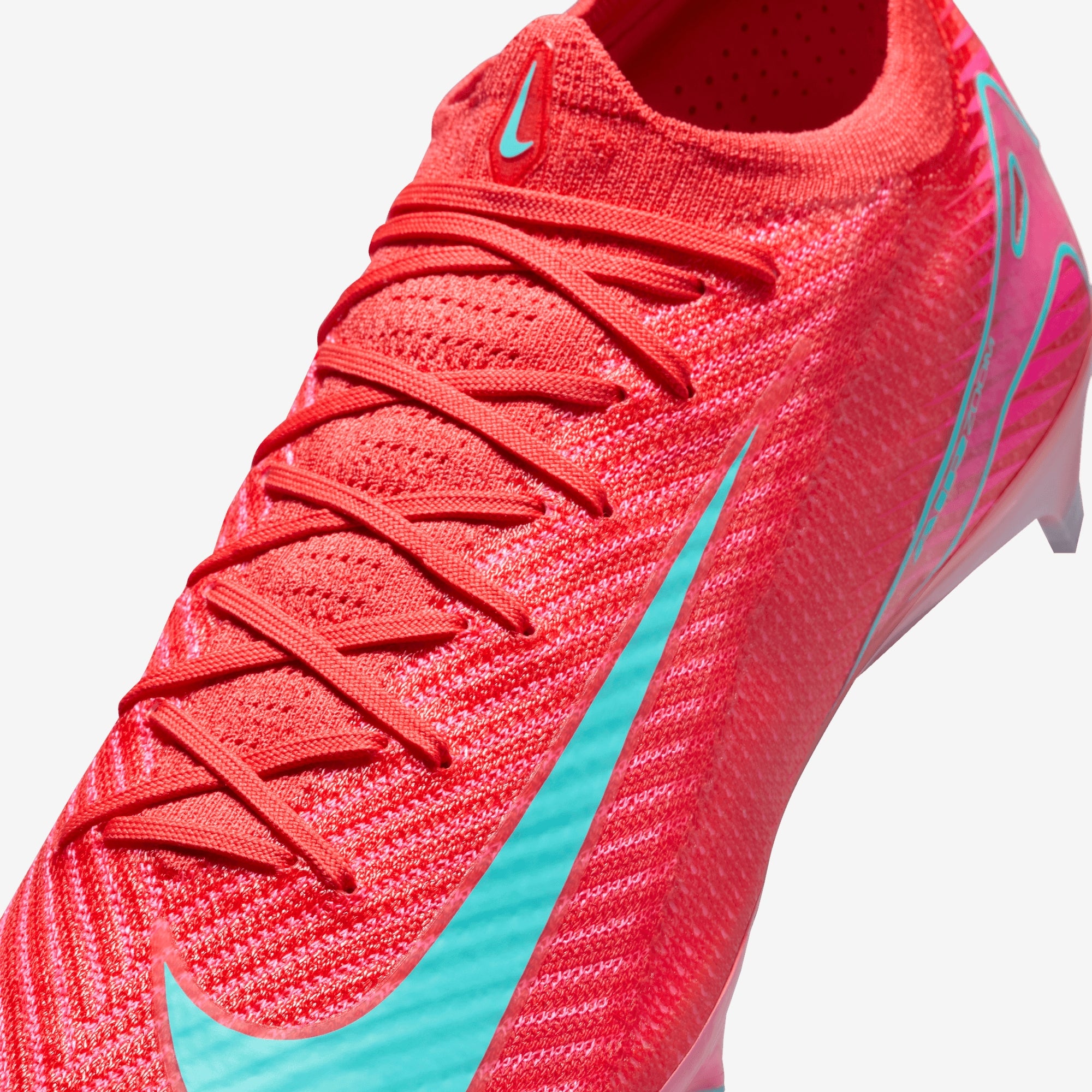 Nike Mercurial Vapor 16 Elite FG Low-Top Soccer Cleats - Ember Glow/Aurora Green