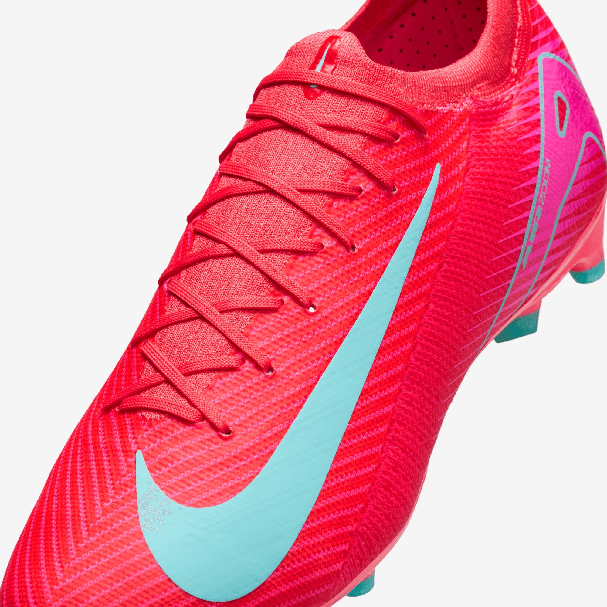 Nike Mercurial Vapor 16 Pro AG-Pro Low-Top Soccer Cleats - Ember Glow/Aurora Green