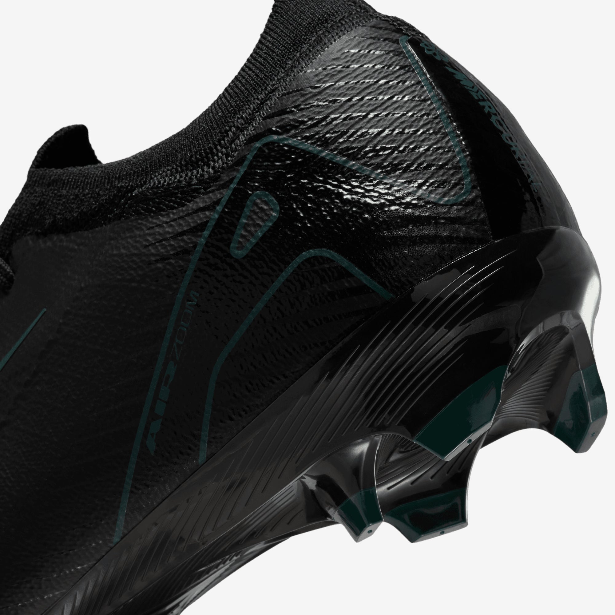 Nike Mercurial Vapor 16 Pro FG Low-Top Soccer Cleats - Black/Black-Deep Jungle