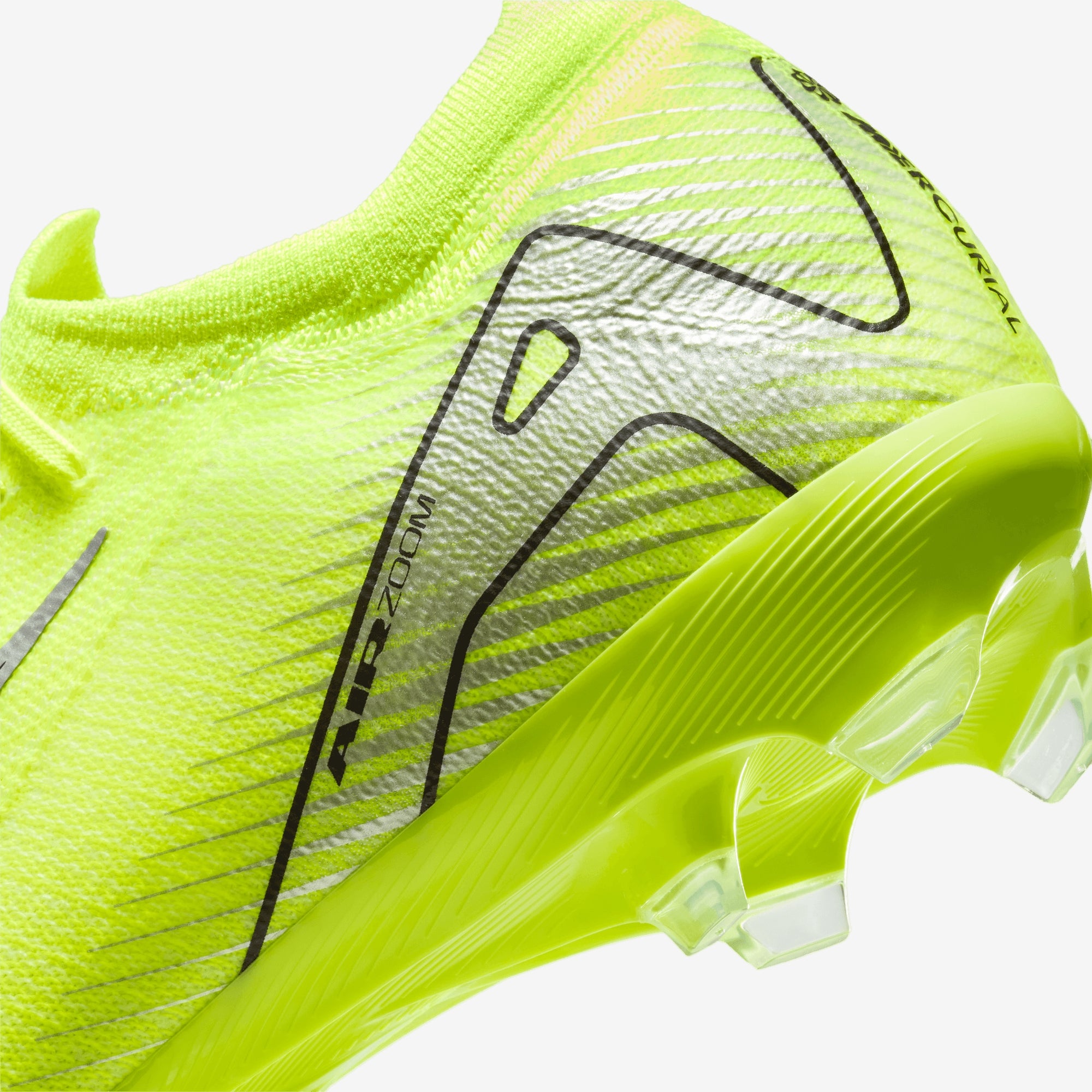 Nike Mercurial Vapor 16 Pro FG Low-Top Soccer Cleats - Volt/Black