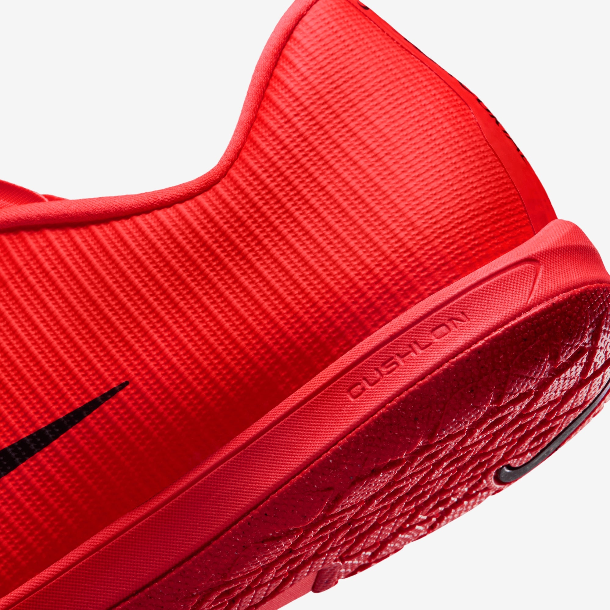 Nike Mercurial Vapor 17 Academy Indoor/Court Low-Top Soccer Shoes - Bright Crimson/Blur