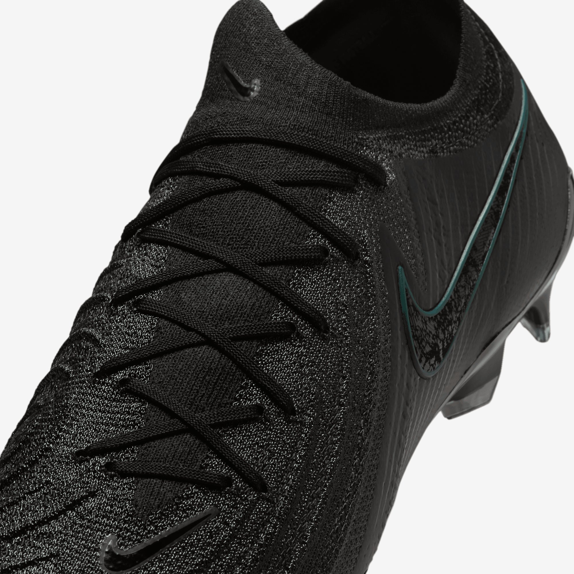 Nike Phantom GX 2 Elite FG Low-Top Soccer Cleats - Black/Black-Deep Jungle