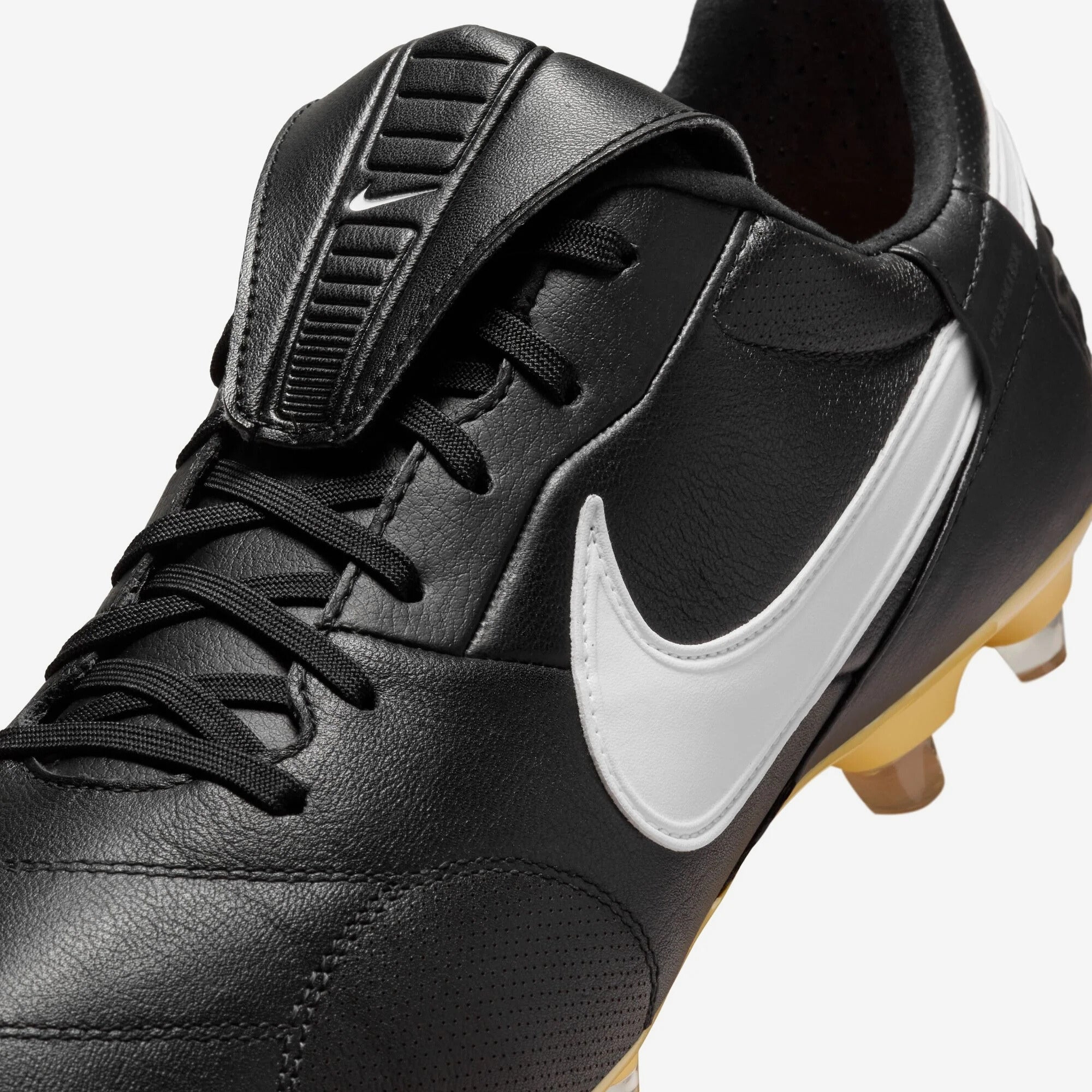 Nike Premier 3 Firm-Ground Low-Top Soccer Cleats - Black/White/Amarillo
