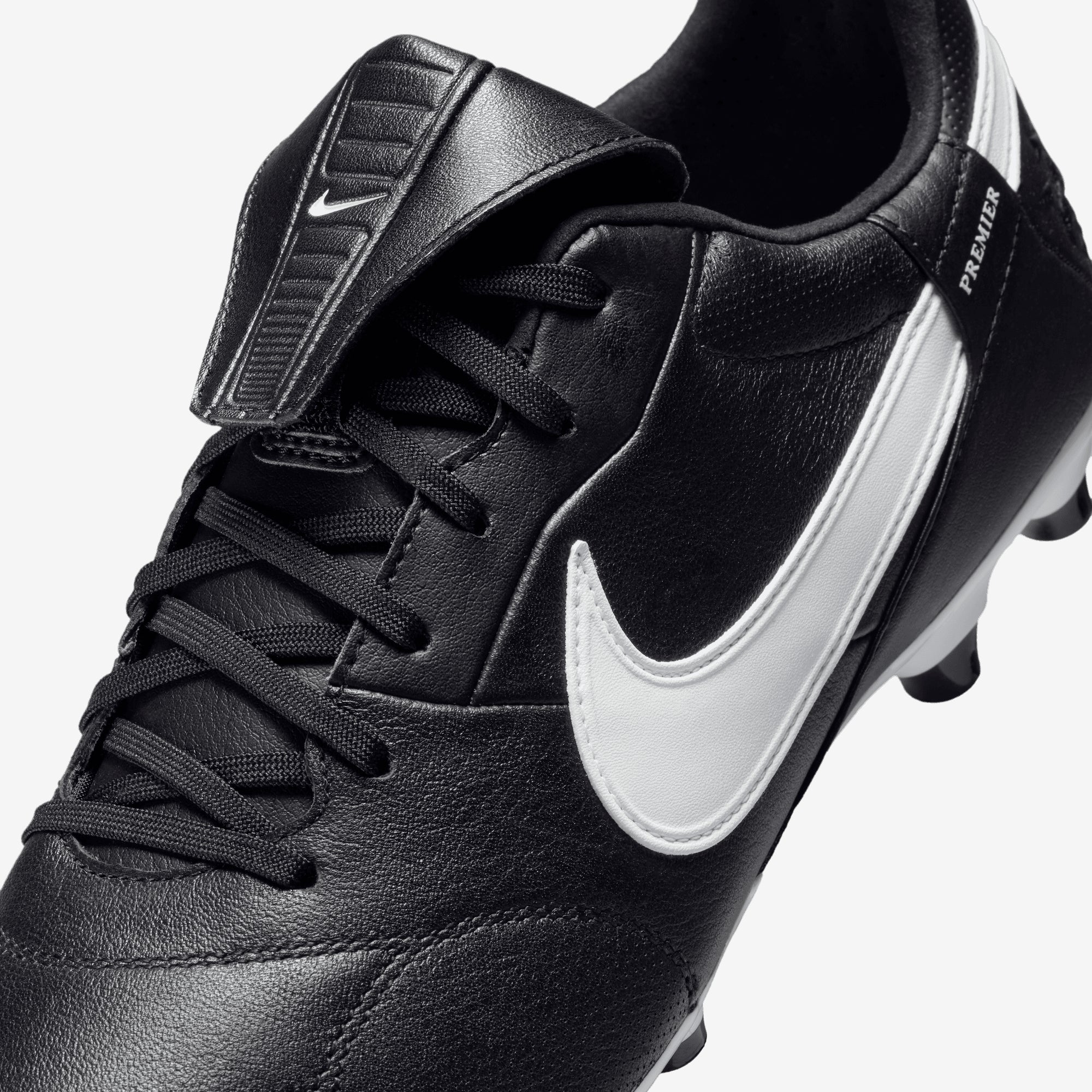 Nike Premier 3 FG Low-Top Soccer Cleats - Black/White