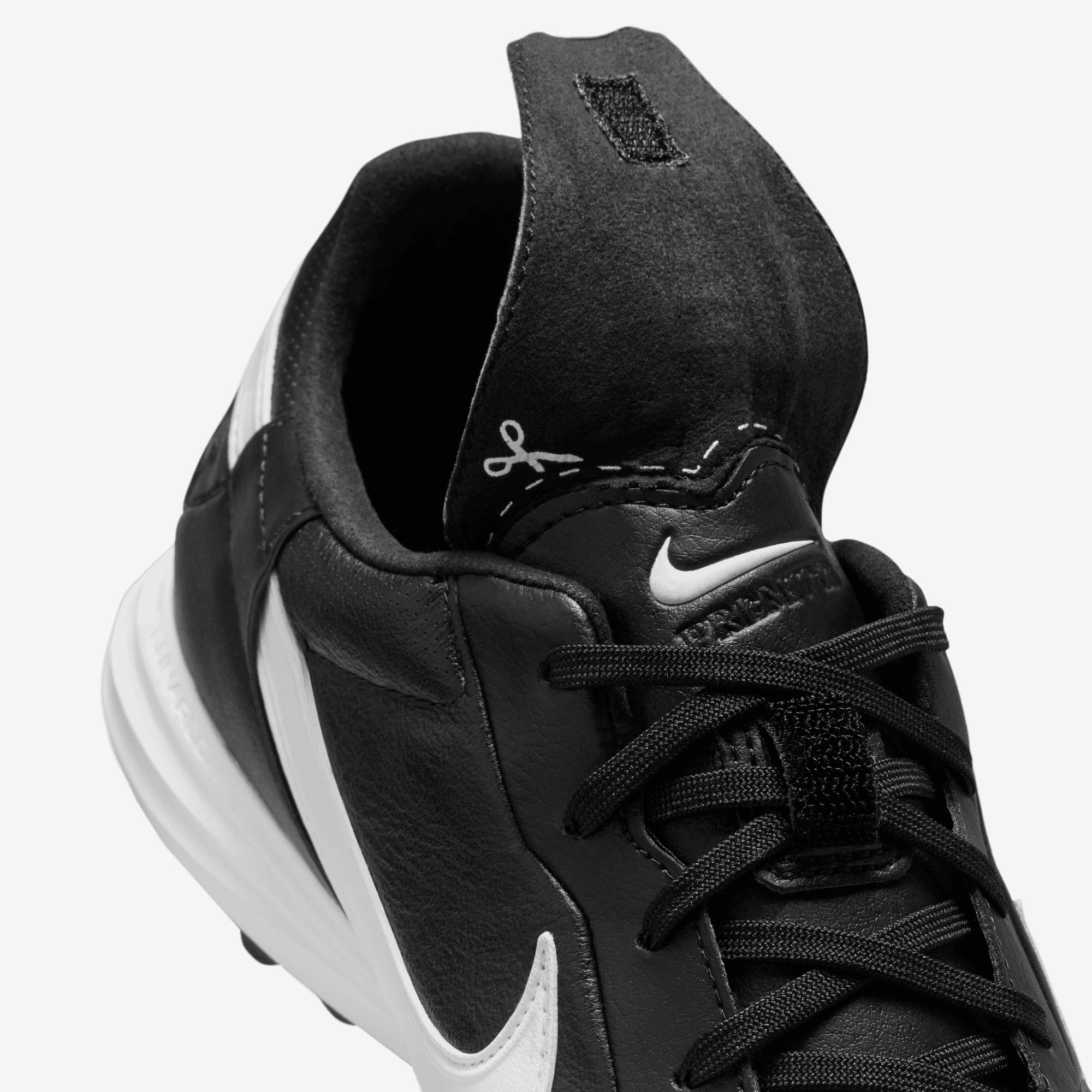 Nike Premier 3 TF Low-Top Soccer Shoes - Black/White