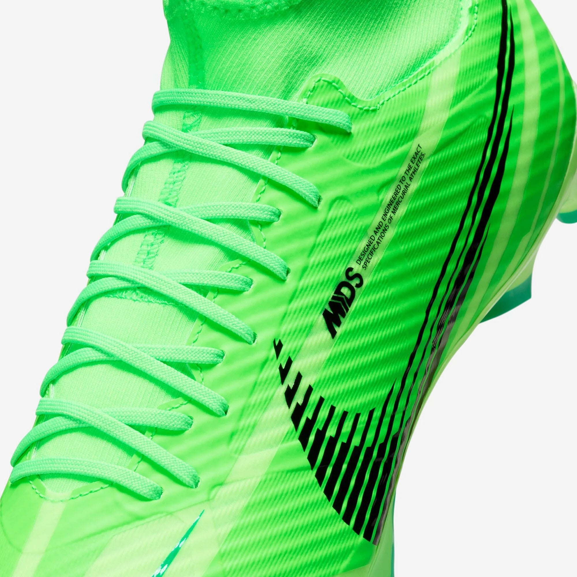 Nike Superfly 9 Academy Mercurial Dream Speed Multi-Ground High-Top Soccer Cleats - Green Strike/Black/Stadium Green