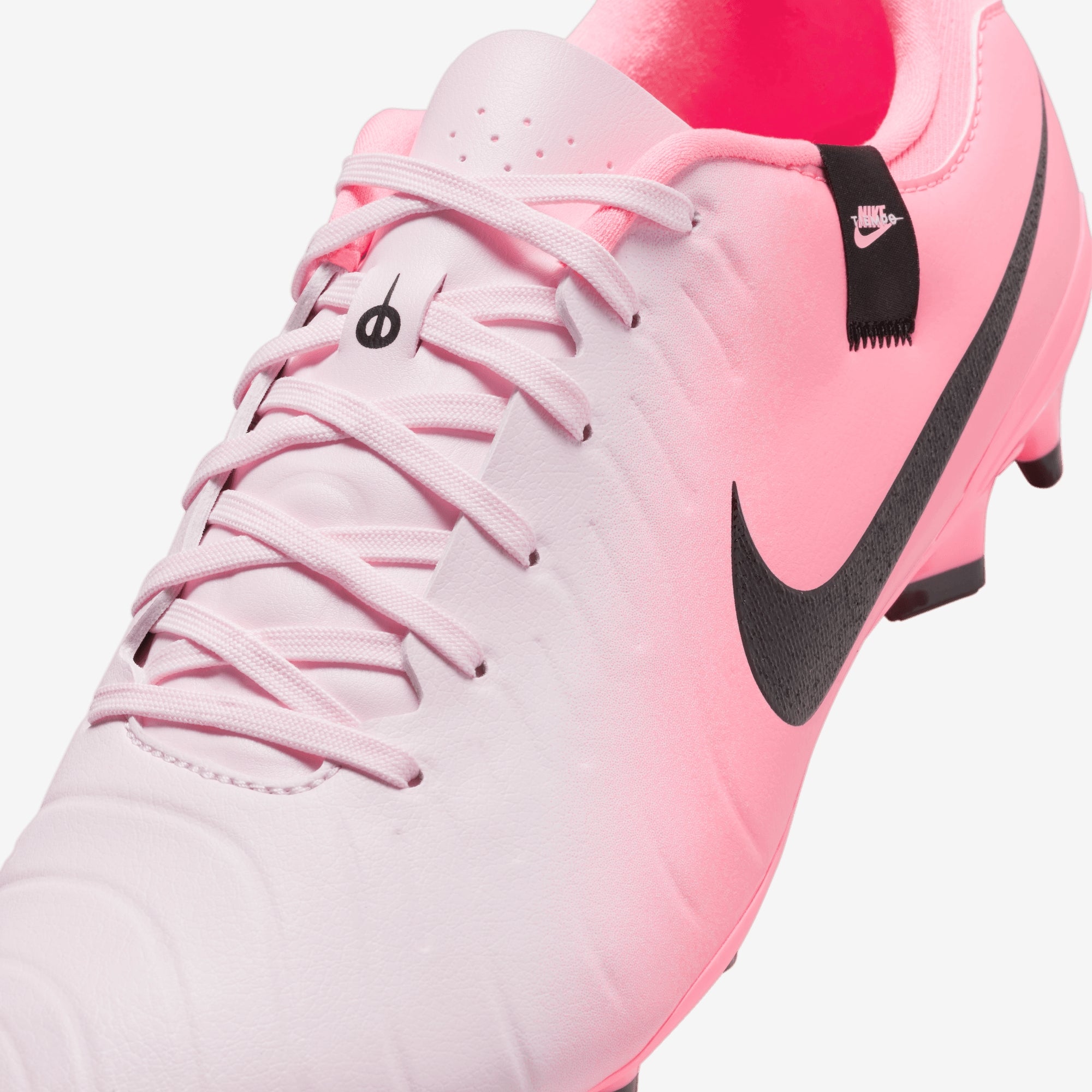 Nike Tiempo Legend 10 Academy MG Low-Top Soccer Cleats - Pink Foam/Black