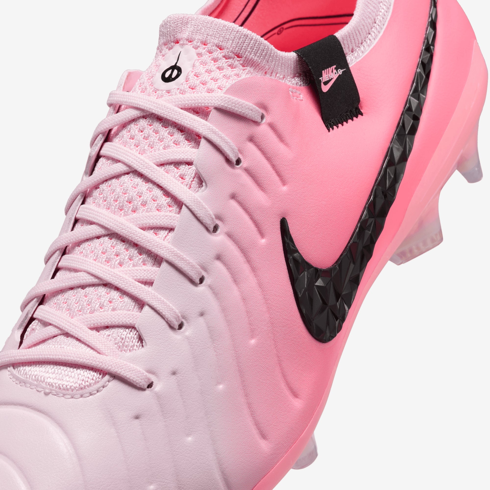 Nike Tiempo Legend 10 Elite FG Low-Top Soccer Cleats - Pink Foam/Black