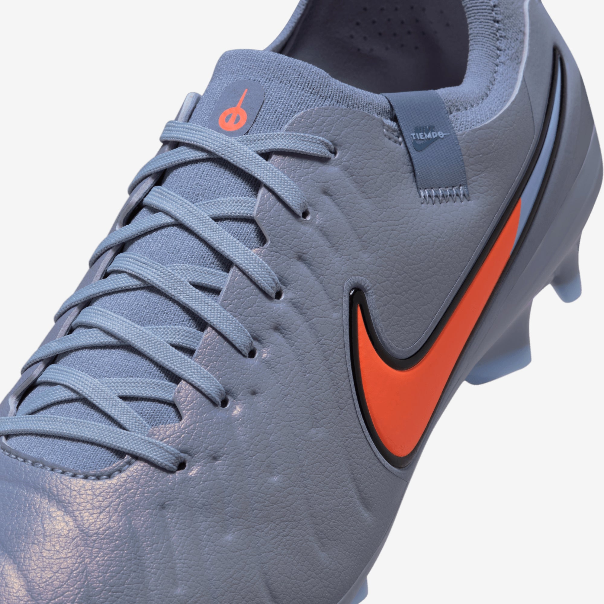 Nike Tiempo Legend 10 Pro Firm-Ground Low-Top Soccer Cleats - Blue Eclipse/Black