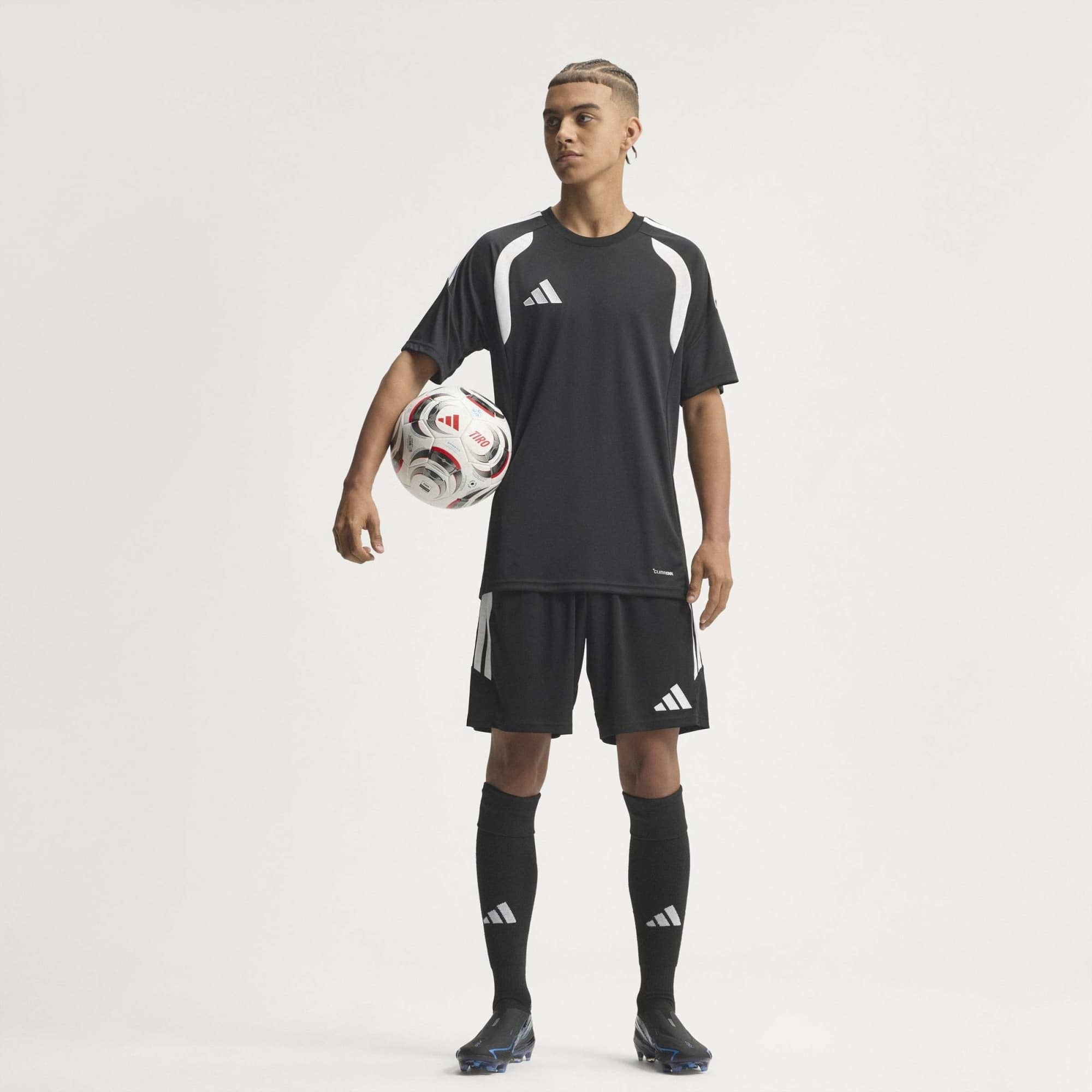 adidas F50 Hyperfast Elite Laceless Firm-Ground Low-Top Soccer Cleats - Core Black / Core Black / Lucid Ray Blue