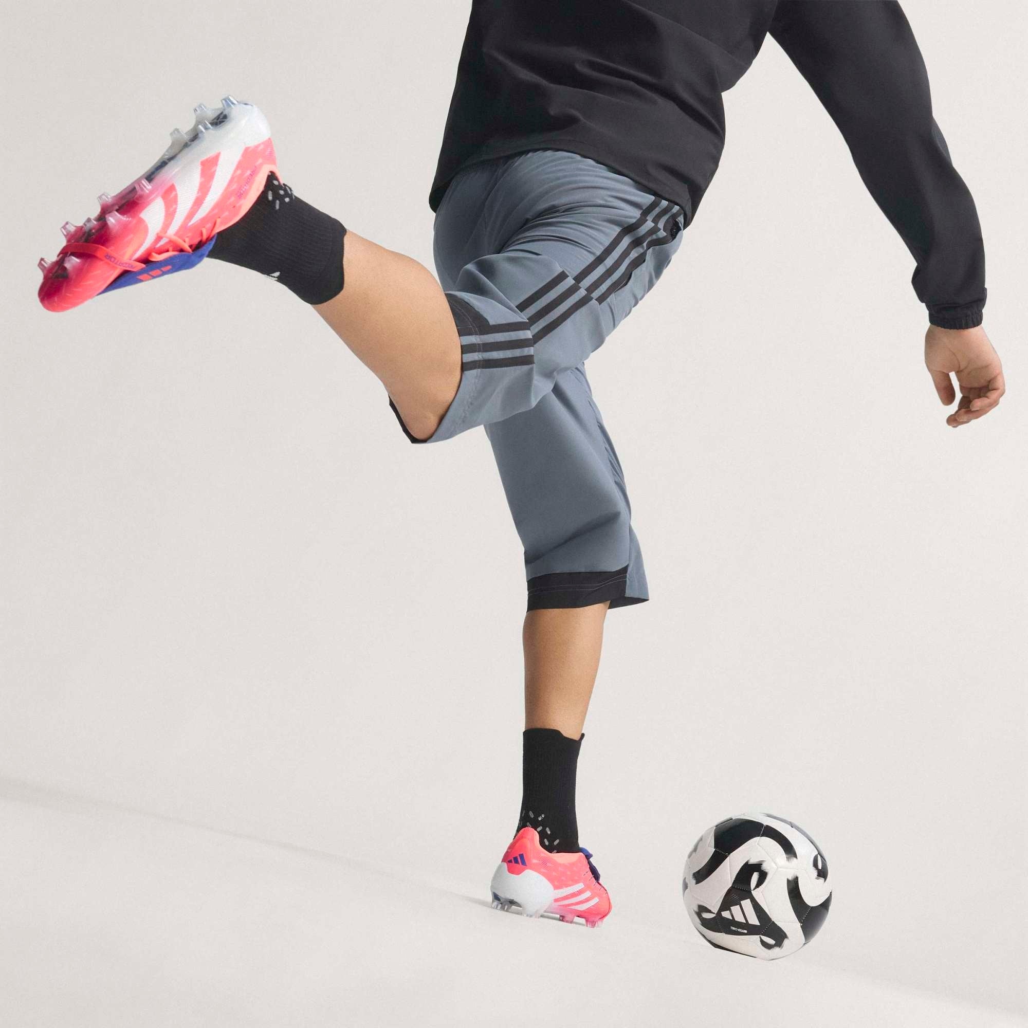 adidas Predator Elite Fold-Over Tongue Firm-Ground Low-Top Soccer Cleats - Signal Coral / Cloud White / Beam Orange