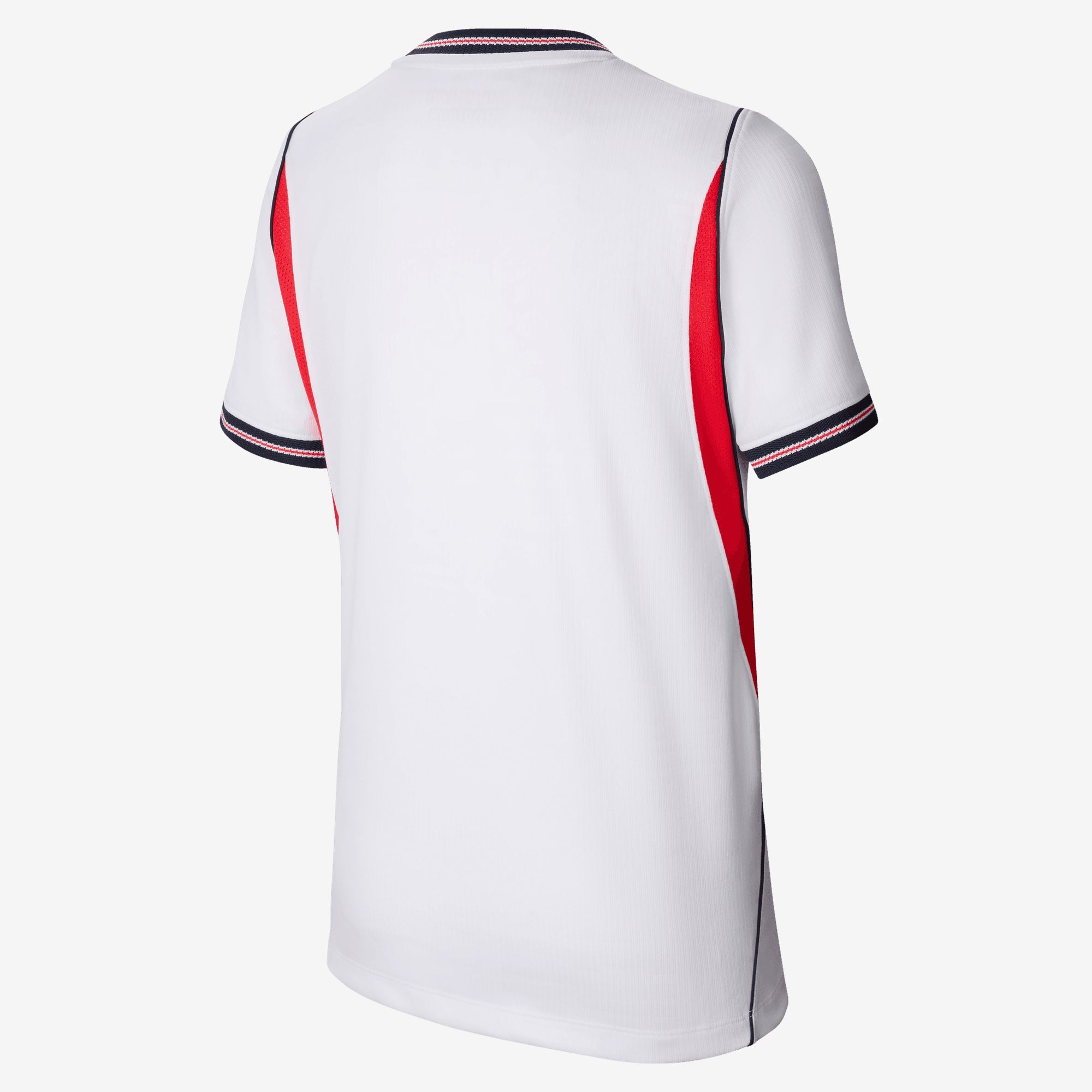 Nike England 2026 Stadium Home Big Kids' Dri-FIT Soccer Replica Jersey - White/Speed Red/Obsidian/Obsidian