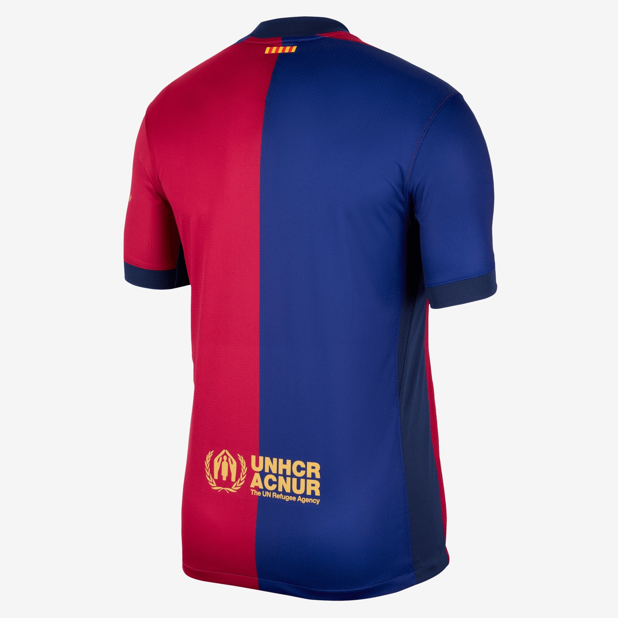 Nike FC Barcelona 2024/25 Stadium Home Men's Dri-FIT Soccer Replica Jersey - Deep Royal Blue/Noble Red/Club Gold