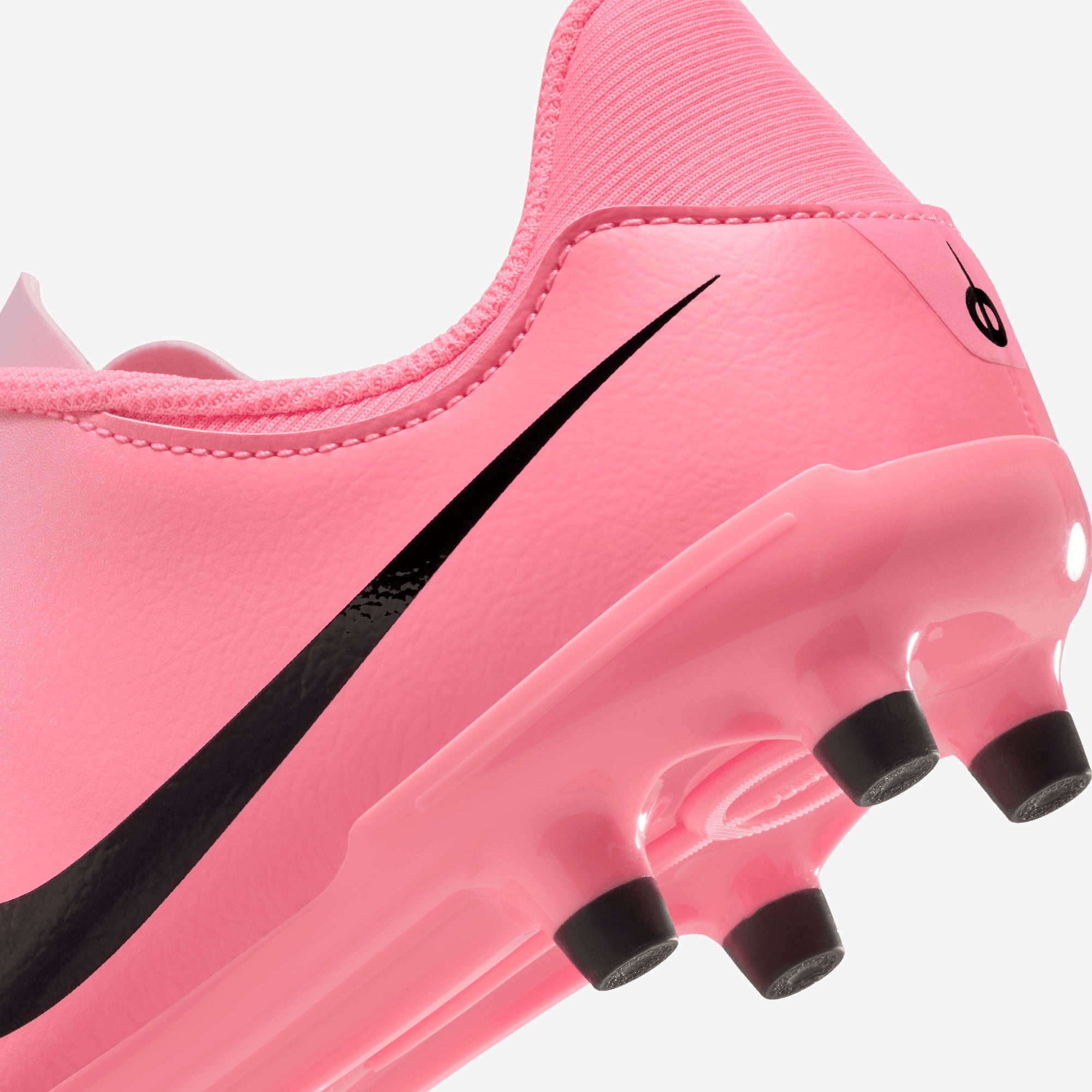 Nike Jr. Tiempo Legend 10 Academy Little/Big Kids' MG Low-Top Soccer Cleats - Pink Foam/Black