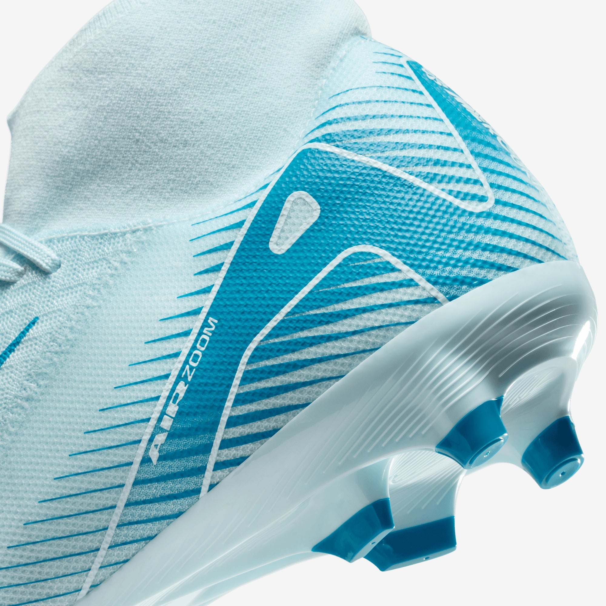 Nike Mercurial Superfly 10 Academy MG High-Top Soccer Cleats - Glacier Blue/Blue Orbit