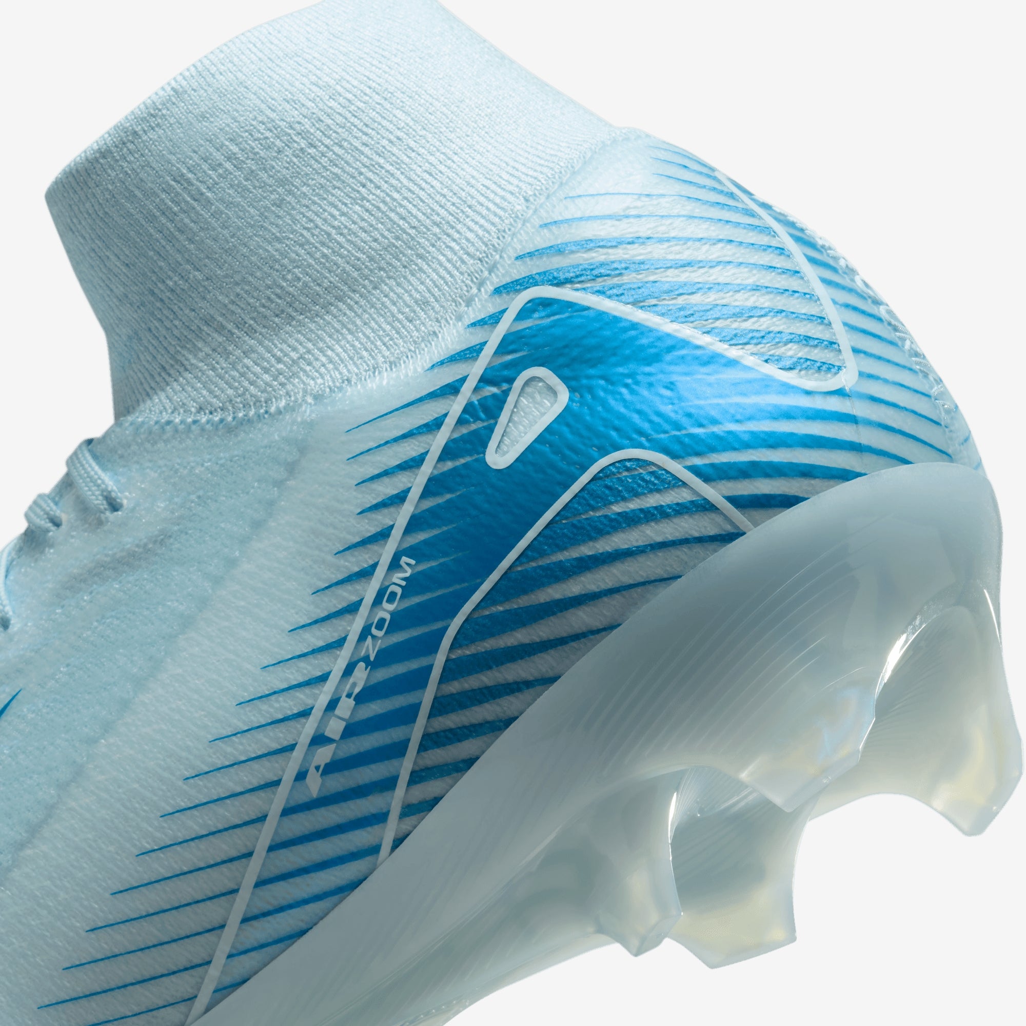 Nike Mercurial Superfly 10 Elite FG High-Top Soccer Cleats - GLACIER BLUE/BLUE ORBIT