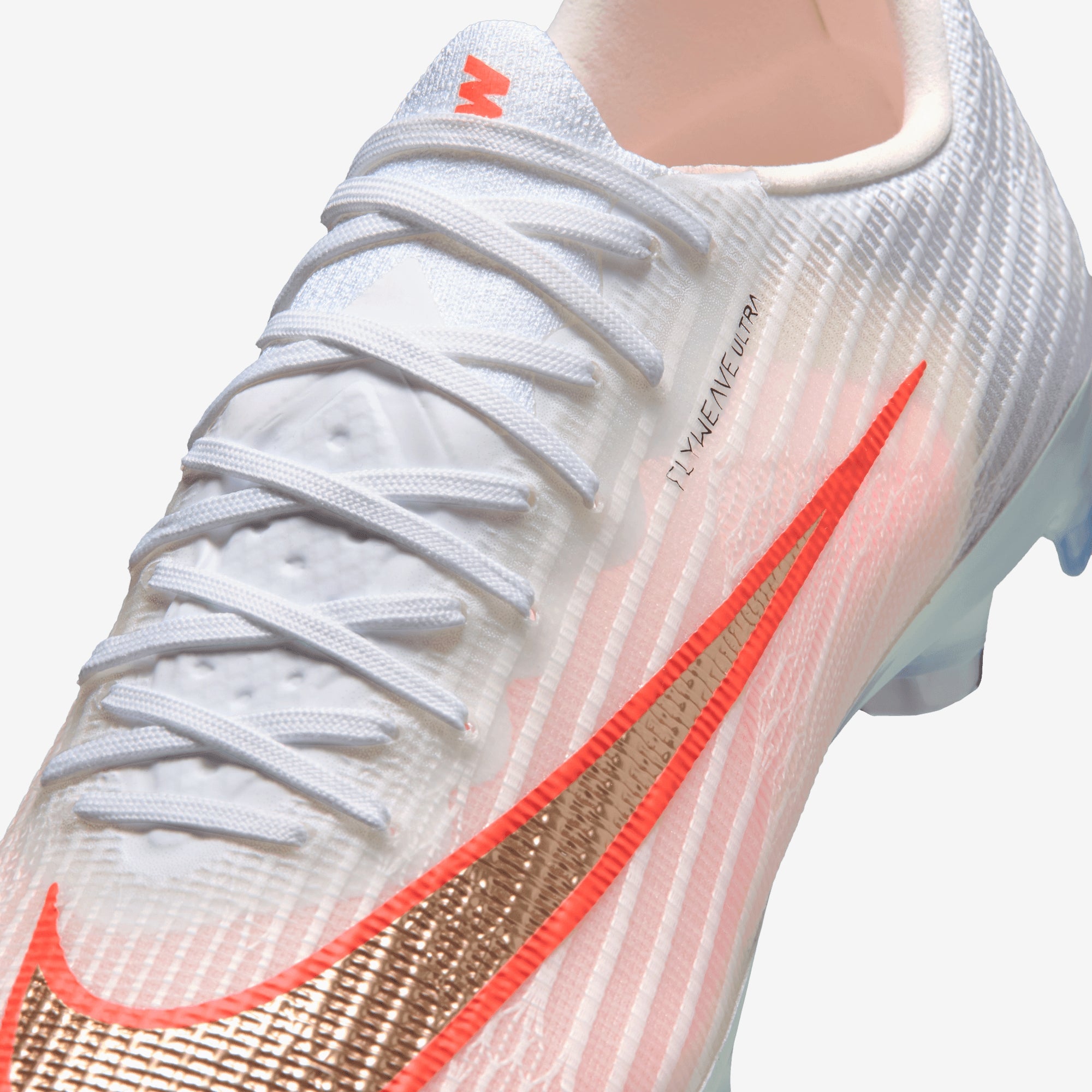 Nike Mercurial Superfly 11 Elite Firm-Ground Low-Top Soccer Cleats - White/Blur-Bright Crimson