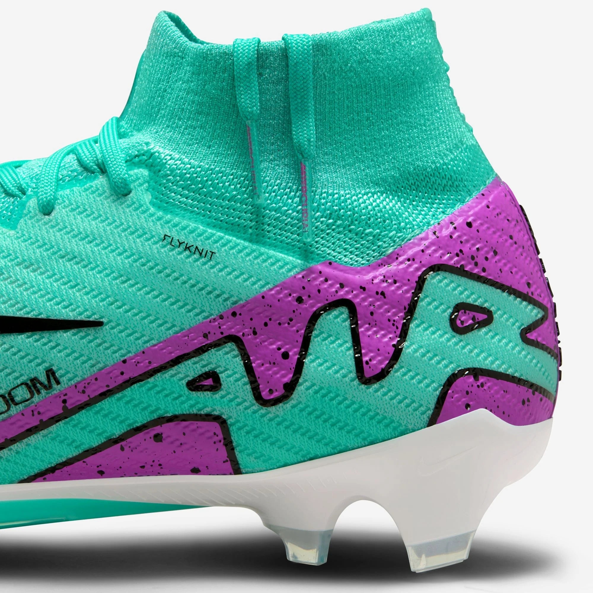 Nike Mercurial Superfly 9 Elite FG High-Top Soccer Cleats - Hyper Turquoise/Fuchsia Dream/Black