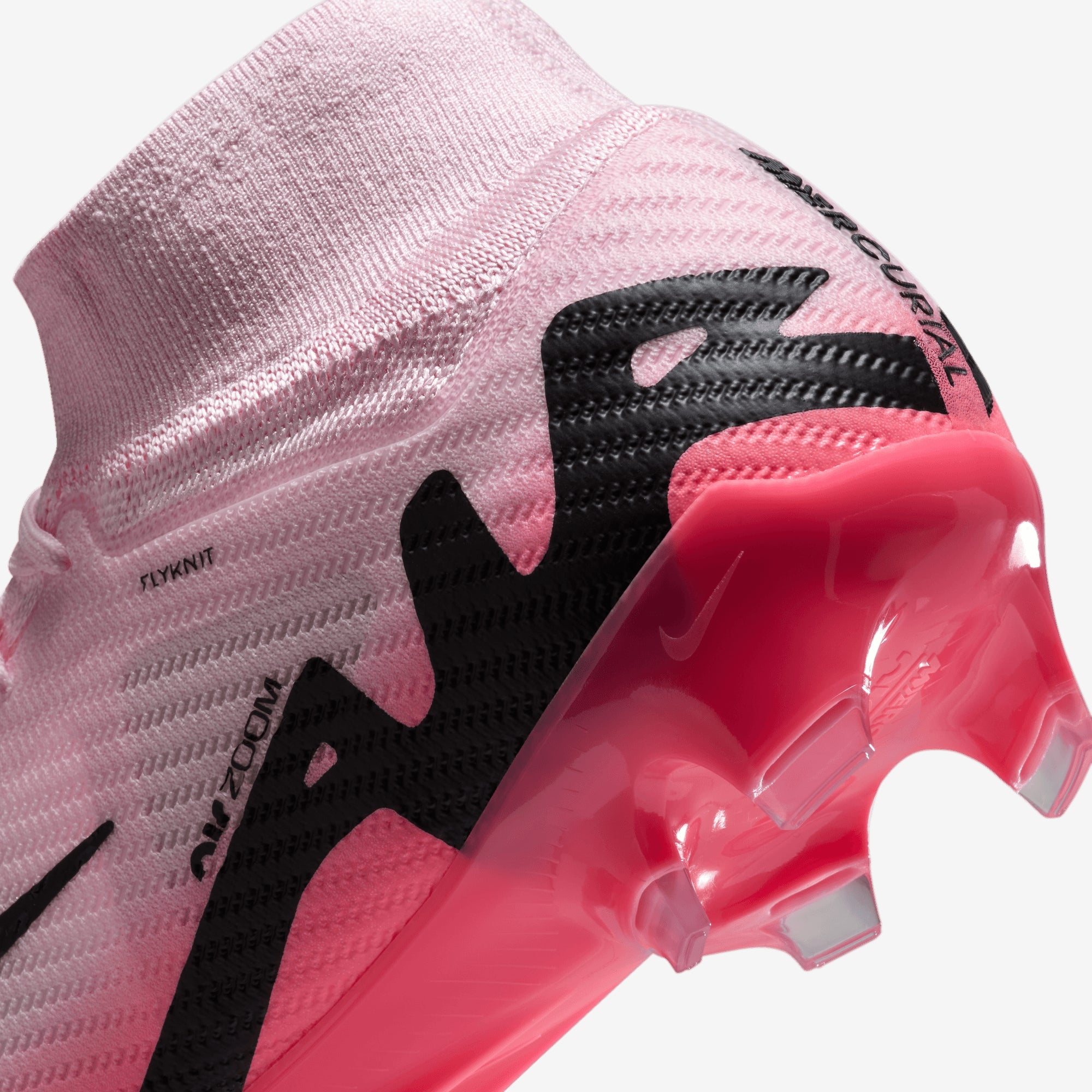 Nike Mercurial Superfly 9 Elite FG High-Top Soccer Cleats - Pink Foam/Black