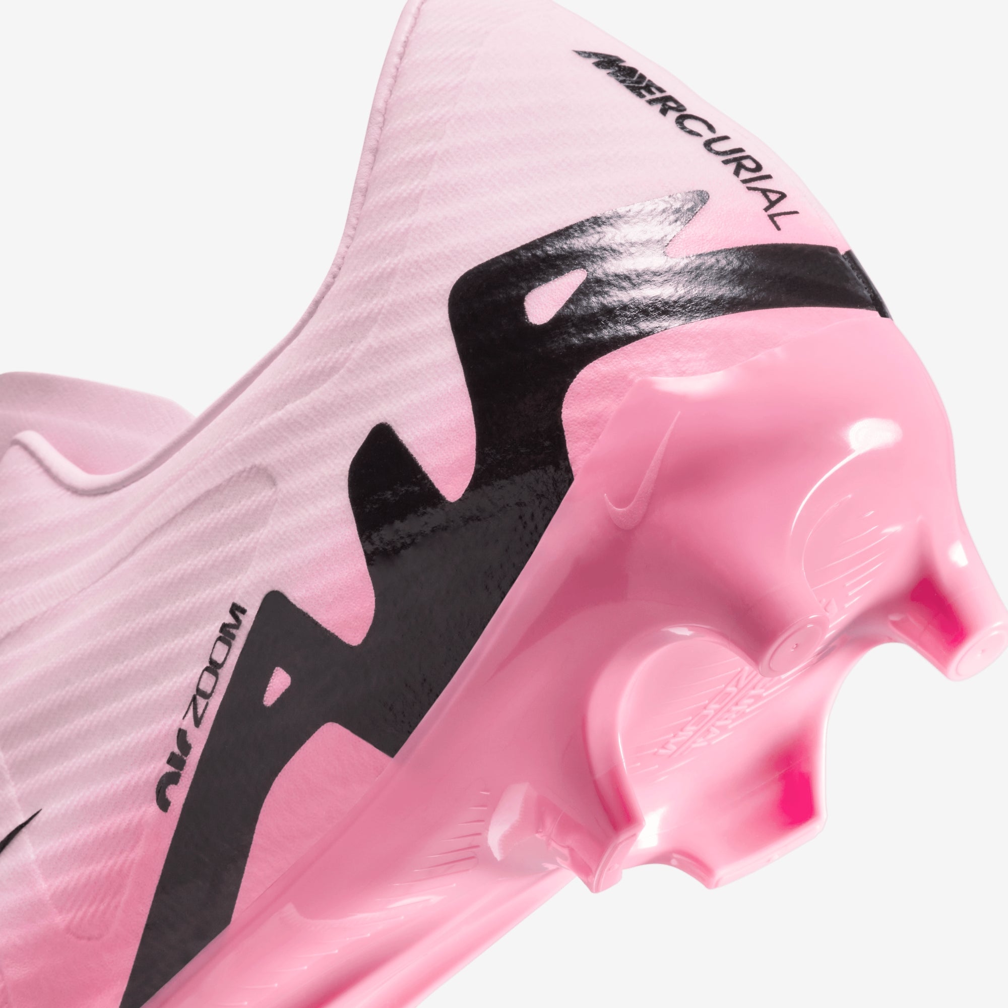 Nike Mercurial Vapor 15 Academy MG Low-Top Soccer Cleats - Pink Foam/Black