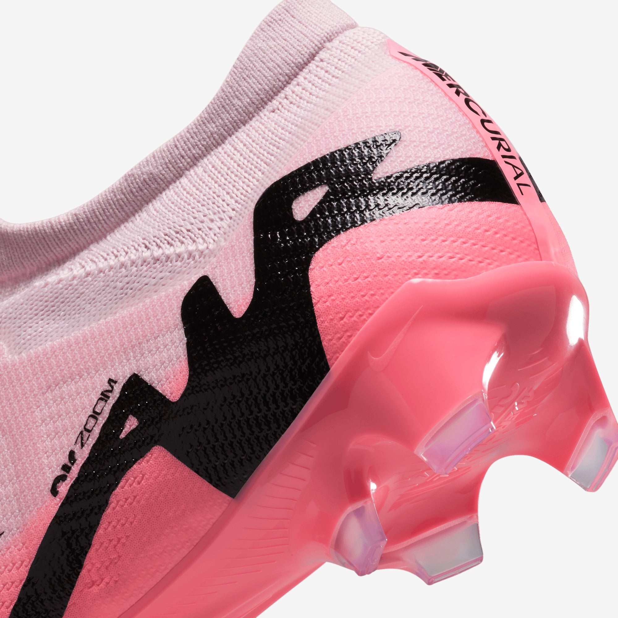 Nike Mercurial Vapor 15 Pro FG Low-Top Soccer Cleats - Pink Foam/Black