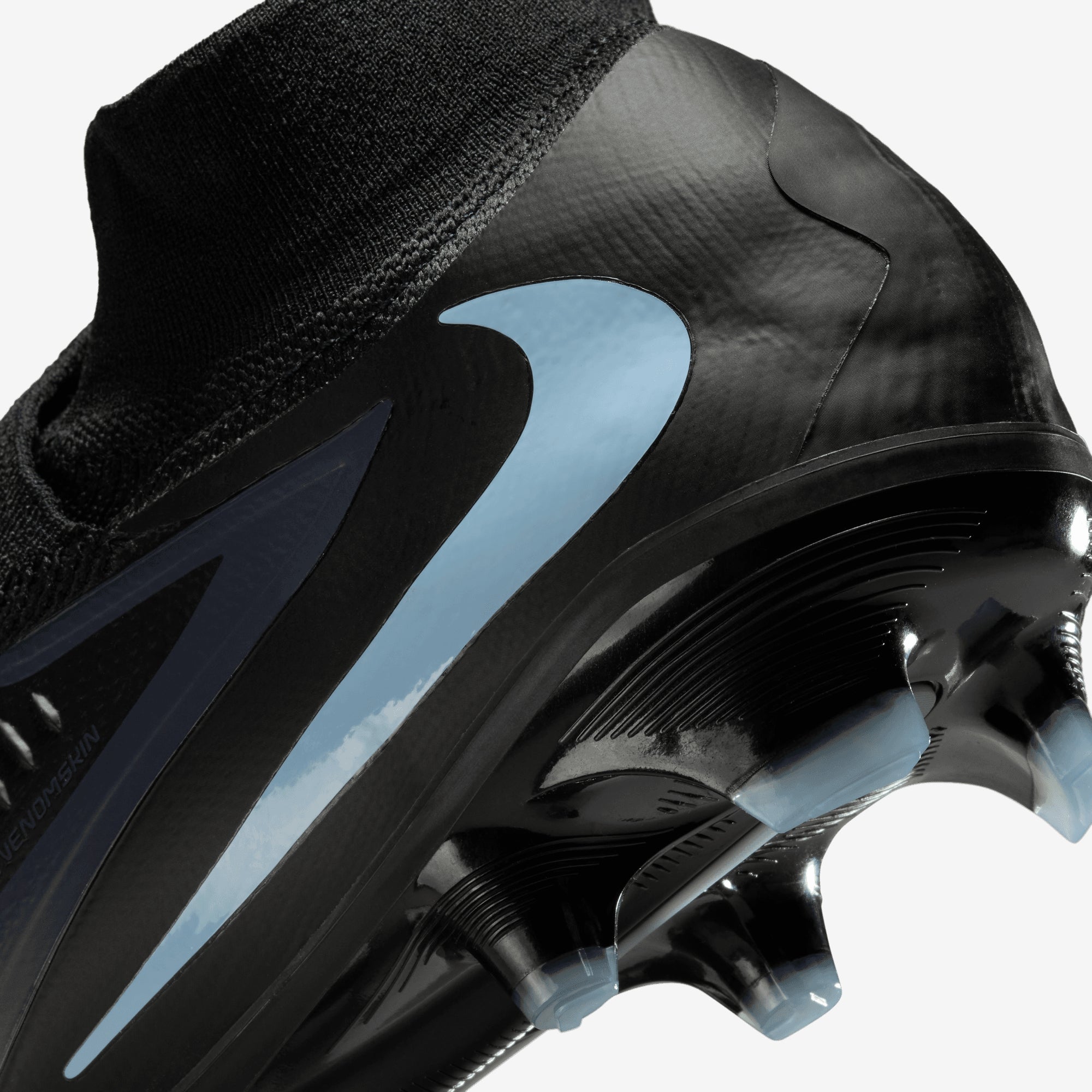 Nike Phantom 6 High Pro Firm-Ground Soccer Cleats - Black/Black