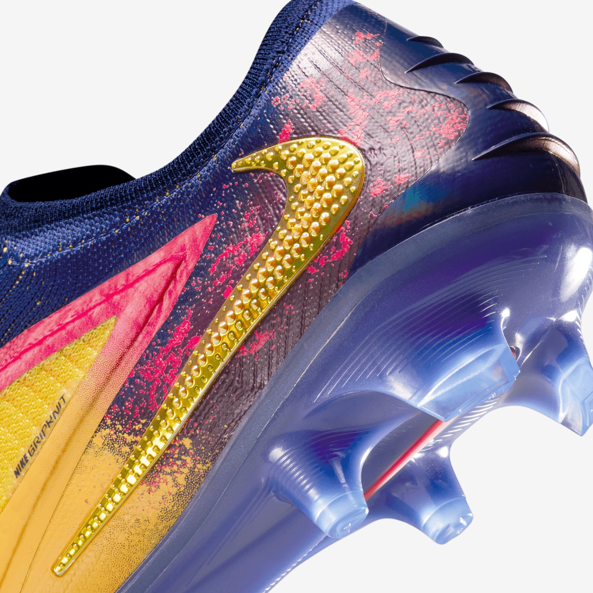 Nike Phantom 6 Low Elite "Erling Haaland" Firm-Ground Soccer Cleats - Laser Orange/Lemon Venom-Blue Void