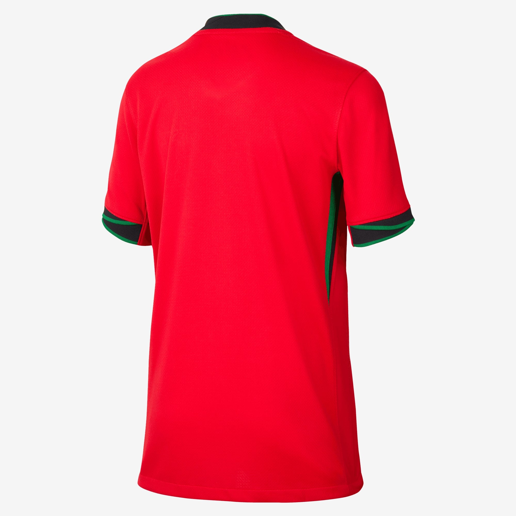 Nike Portugal (Men's Team) 2024/25 Stadium Home Big Kids' Dri-FIT Soccer Replica Jersey - University Red/Pine Green/Sail