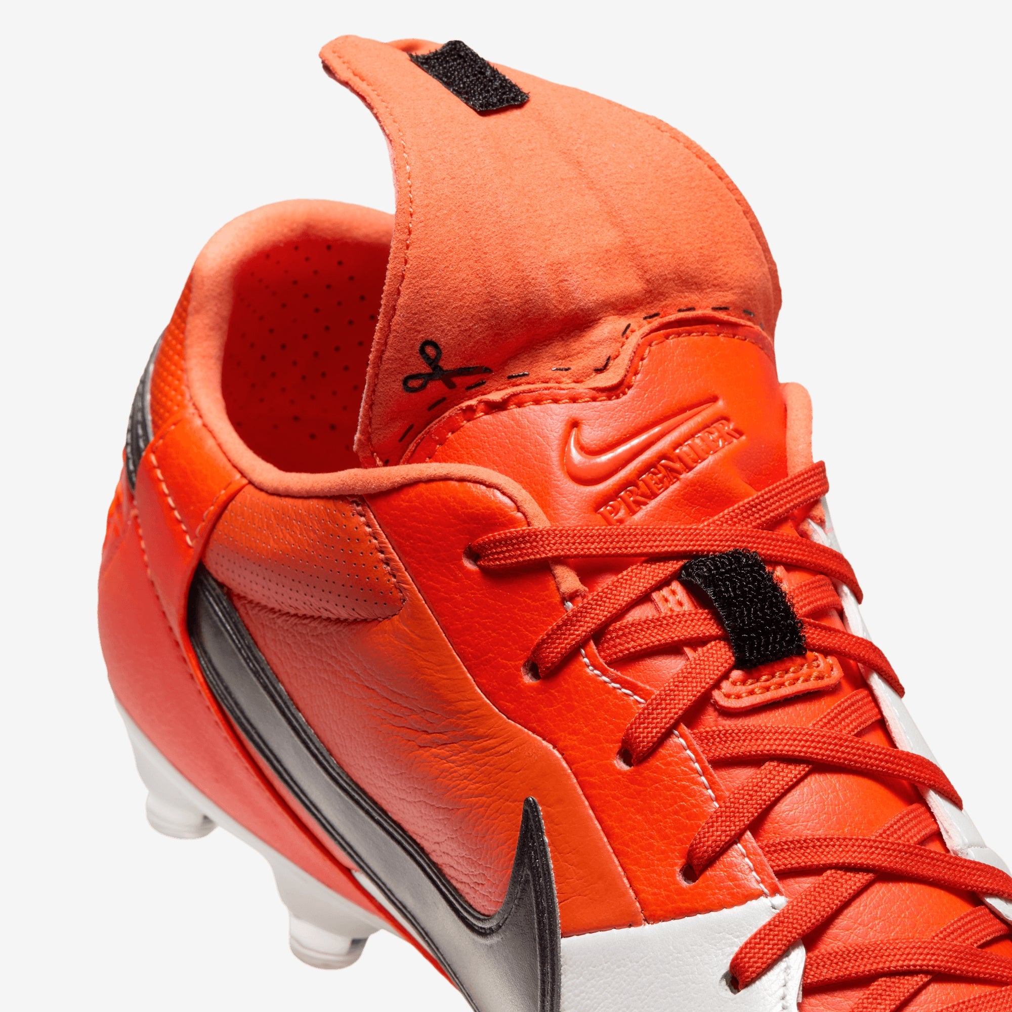 Nike Premier 3 Firm-Ground Low-Top Soccer Cleats - Team Orange/Black-White