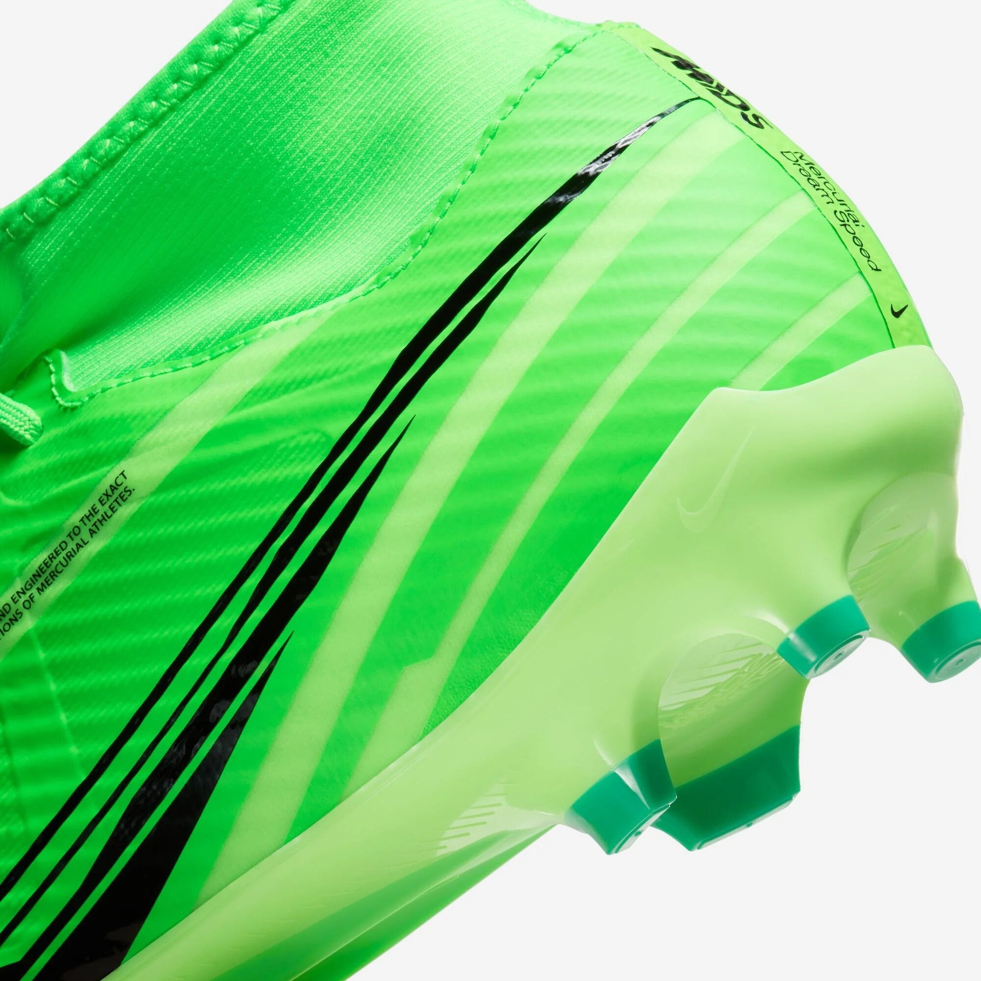 Nike Superfly 9 Academy Mercurial Dream Speed Multi-Ground High-Top Soccer Cleats - Green Strike/Black/Stadium Green