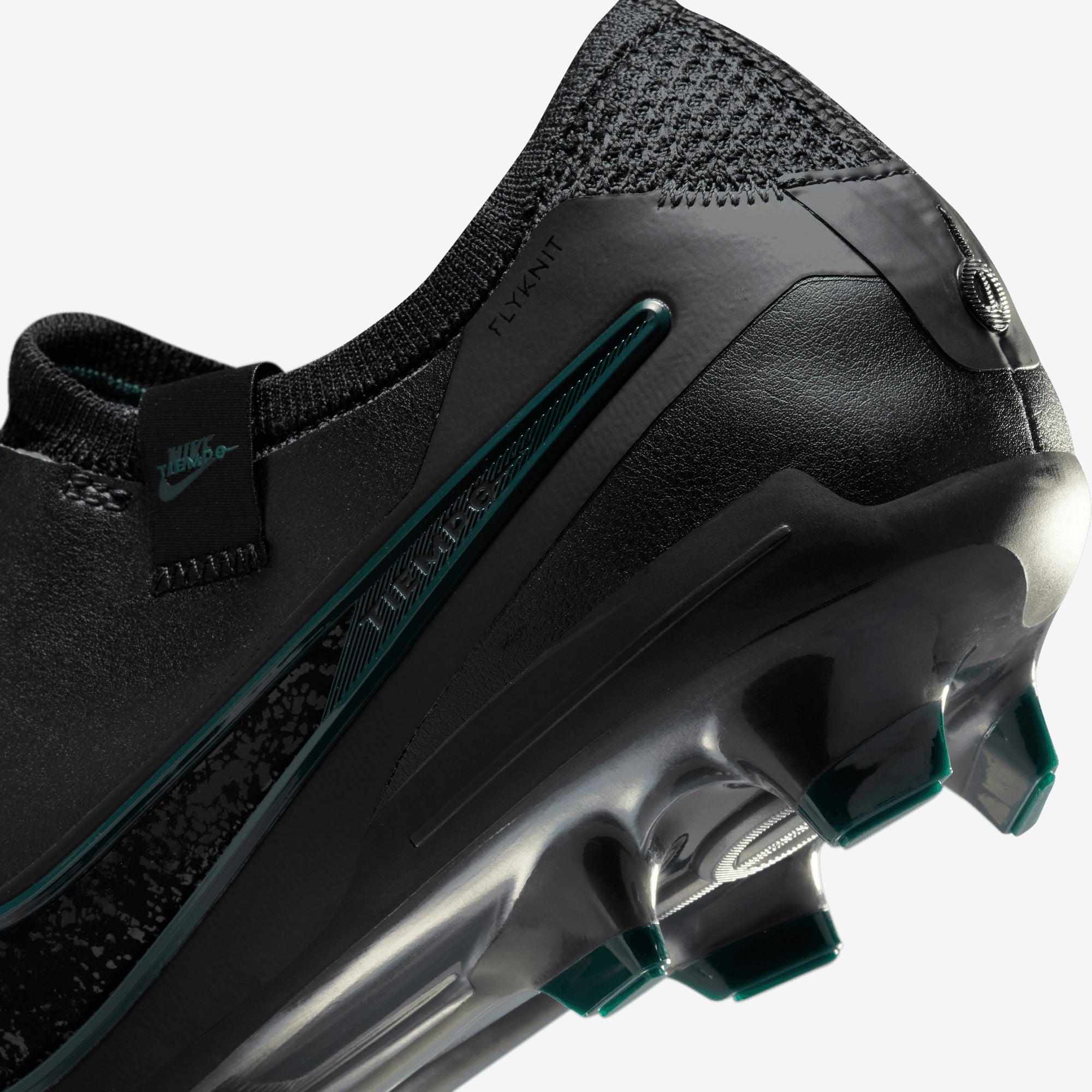 Nike Tiempo Legend 10 Elite FG Low-Top Soccer Cleats - Black/Black-Deep Jungle