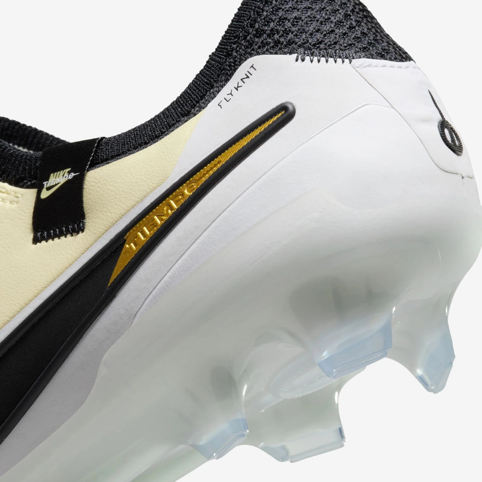 Nike Tiempo Legend 10 Elite FG Low-Top Soccer Cleats - Lemonade/Black/Metallic Gold Coin