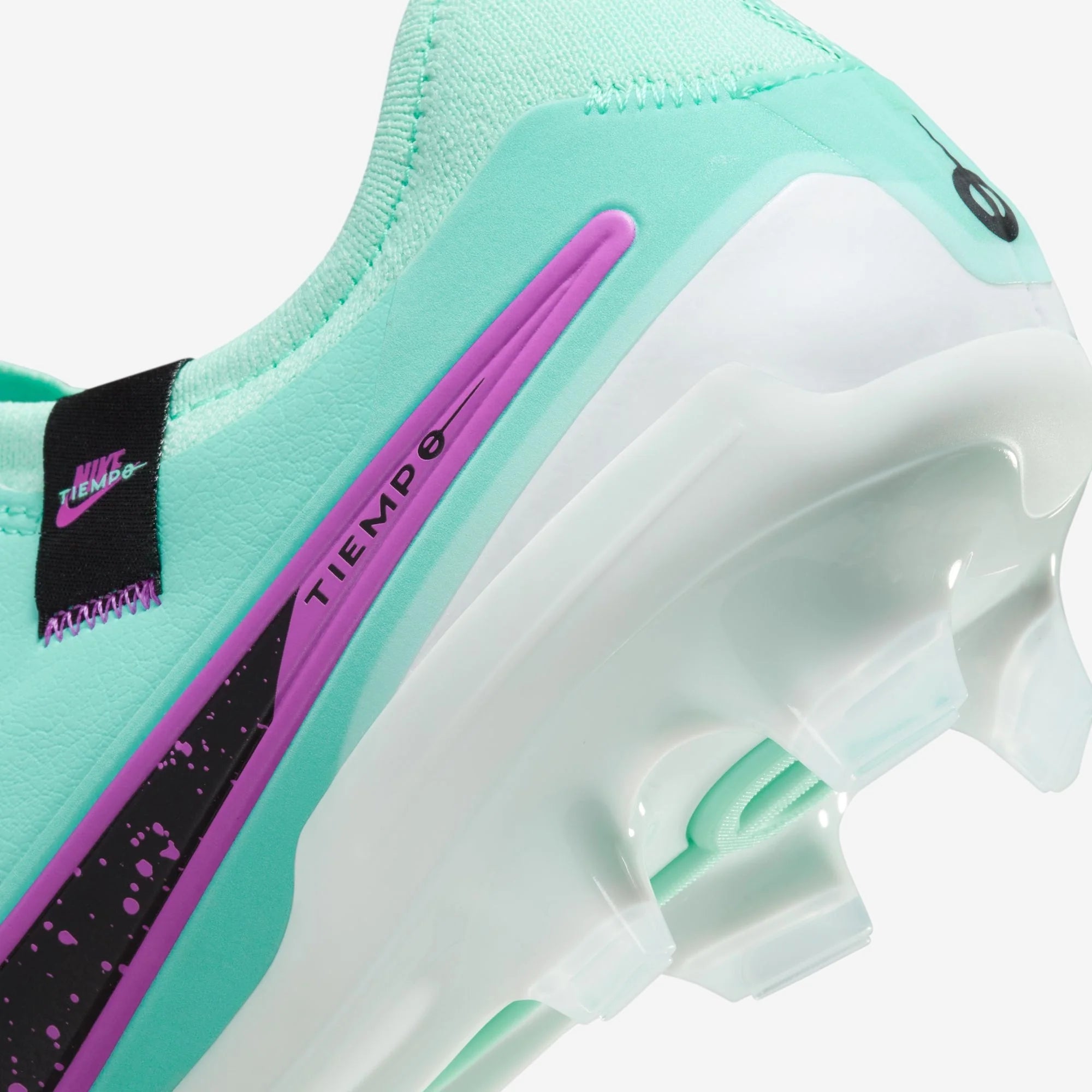 Nike Tiempo Legend 10 Pro FG Low-Top Soccer Cleats - Hyper Turquoise/Black/Fuchsia Dream