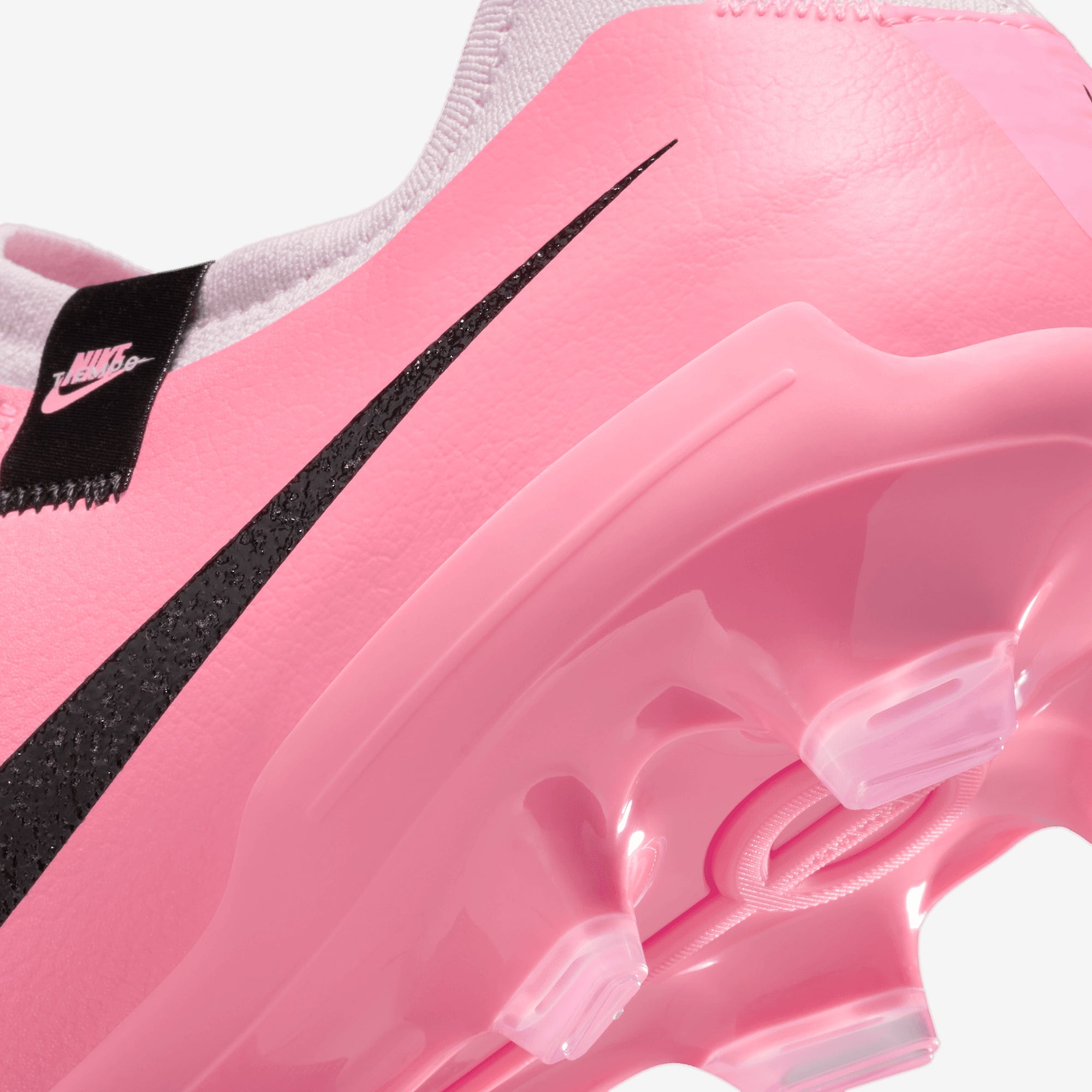 Nike Tiempo Legend 10 Pro FG Low-Top Soccer Cleats - Pink Foam/Black