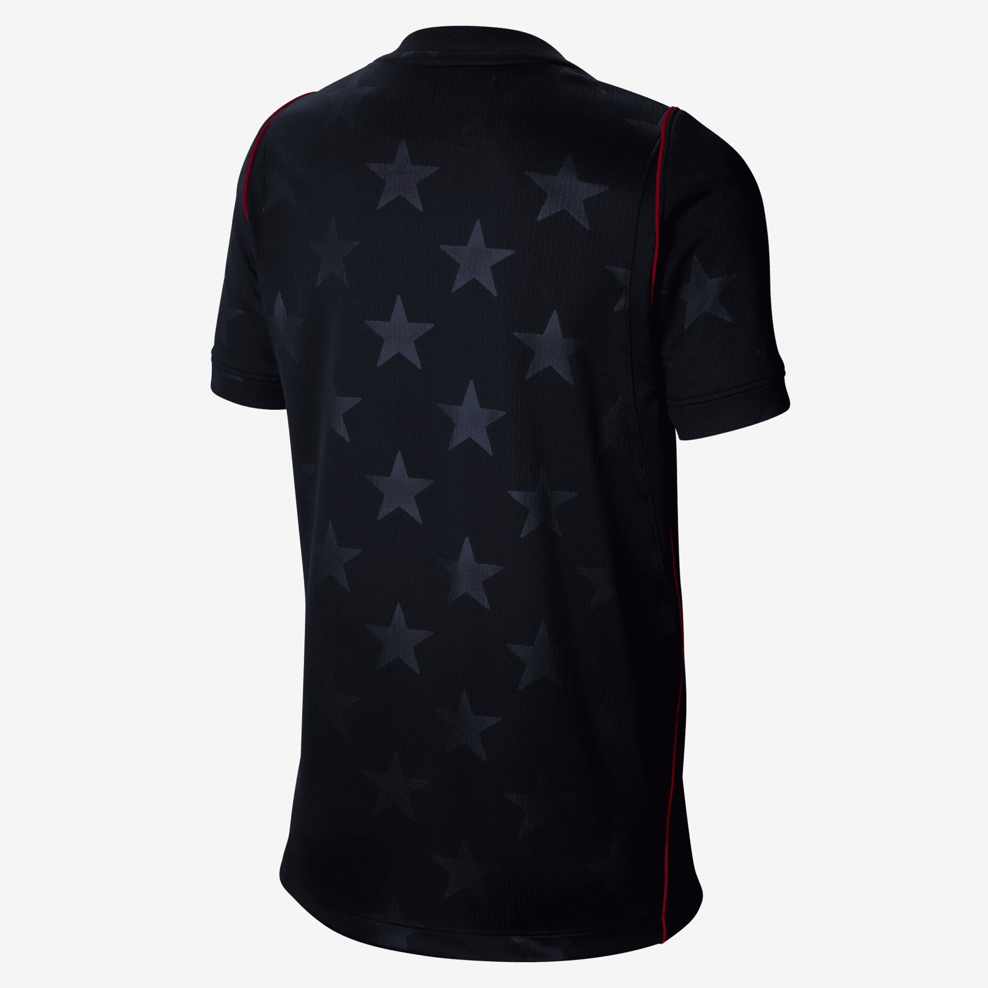 Nike USMNT 2026 Stadium Away Big Kids' Dri-FIT Soccer Replica Jersey - Dark Obsidian/Pure Platinum