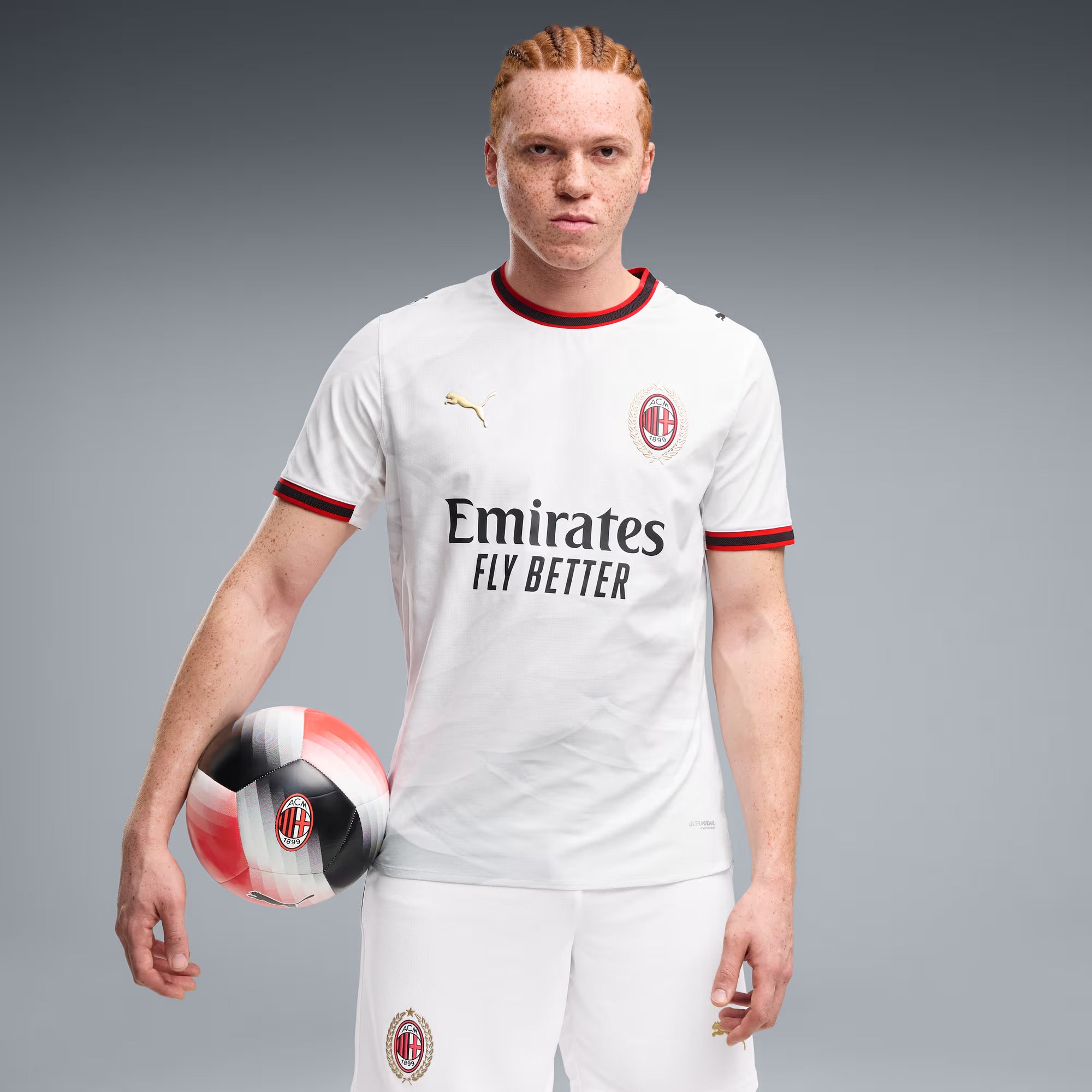 PUMA AC Milan 2026/27 Match Away Men's Soccer Jersey - PUMA White-Victory Gold