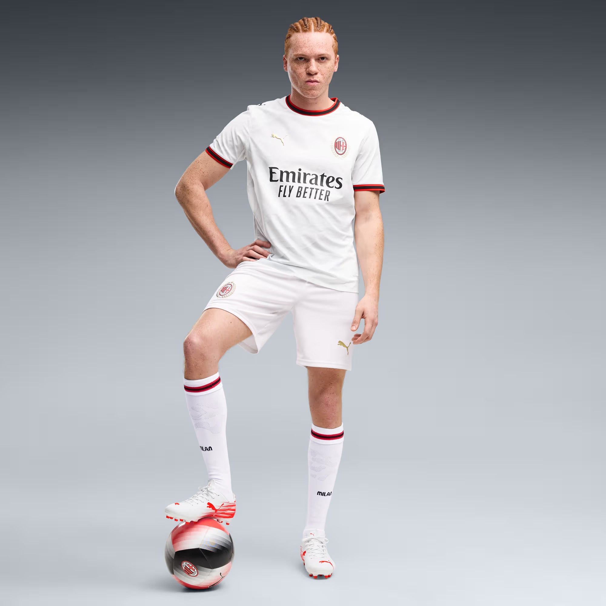 PUMA AC Milan 2026/27 Match Away Men's Soccer Jersey - PUMA White-Victory Gold