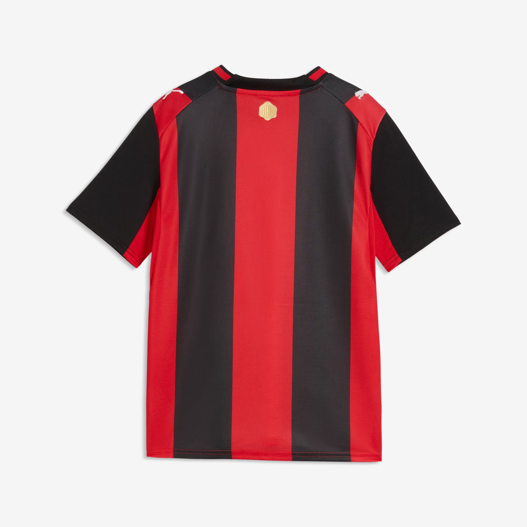 PUMA AC Milan 2026/27 Stadium Home Big Kids' Soccer Jersey - PUMA Black-For All Time Red