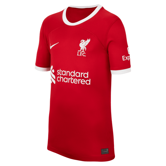 Nike Liverpool FC Youth 23/24 Stadium Home Jersey