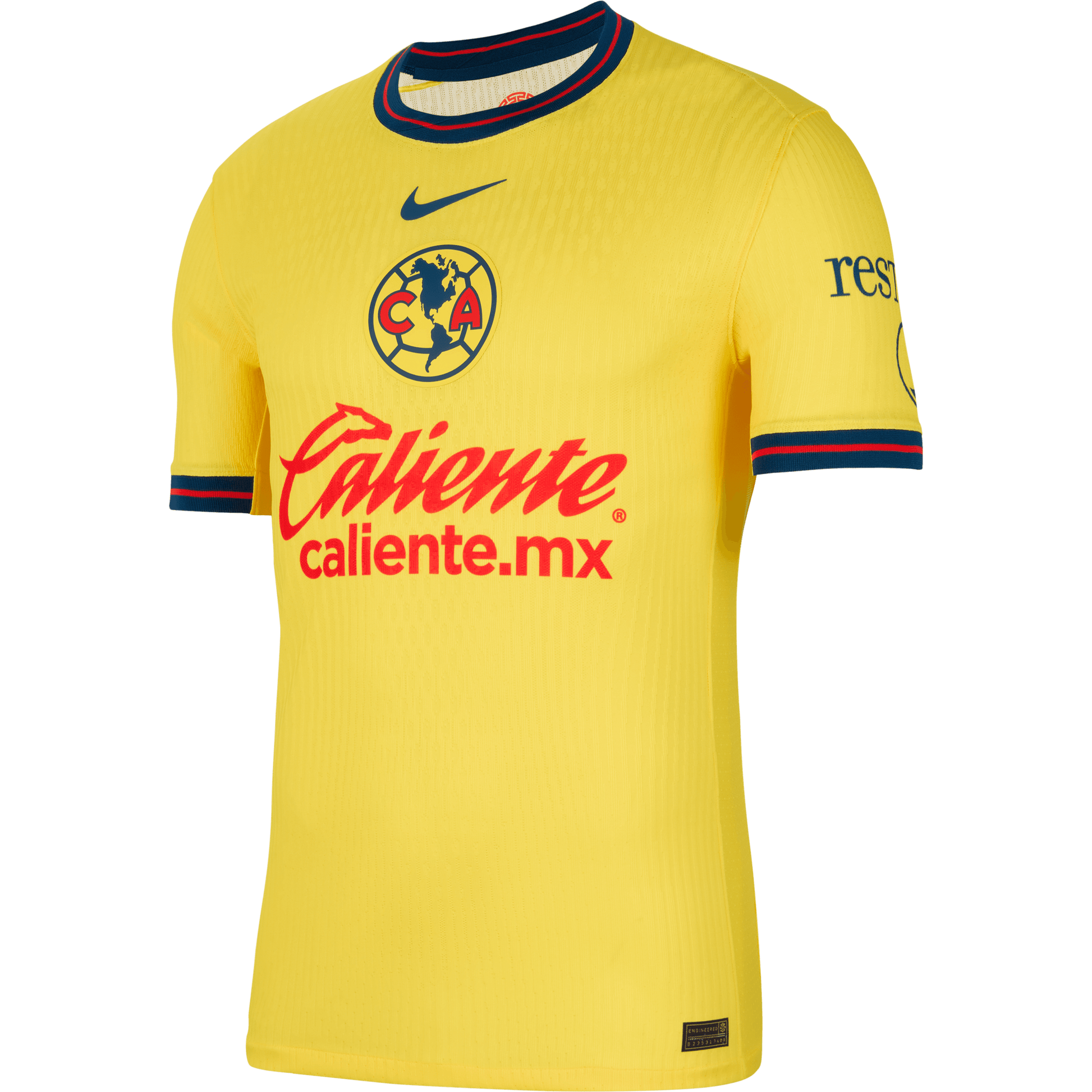 Nike Club America Men's 2024/25 Match Home Jersey