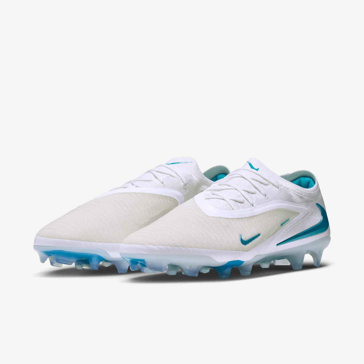 Nike Phantom 6 Low Elite Firm-Ground Soccer Cleats - White/Dusty Cactus-White