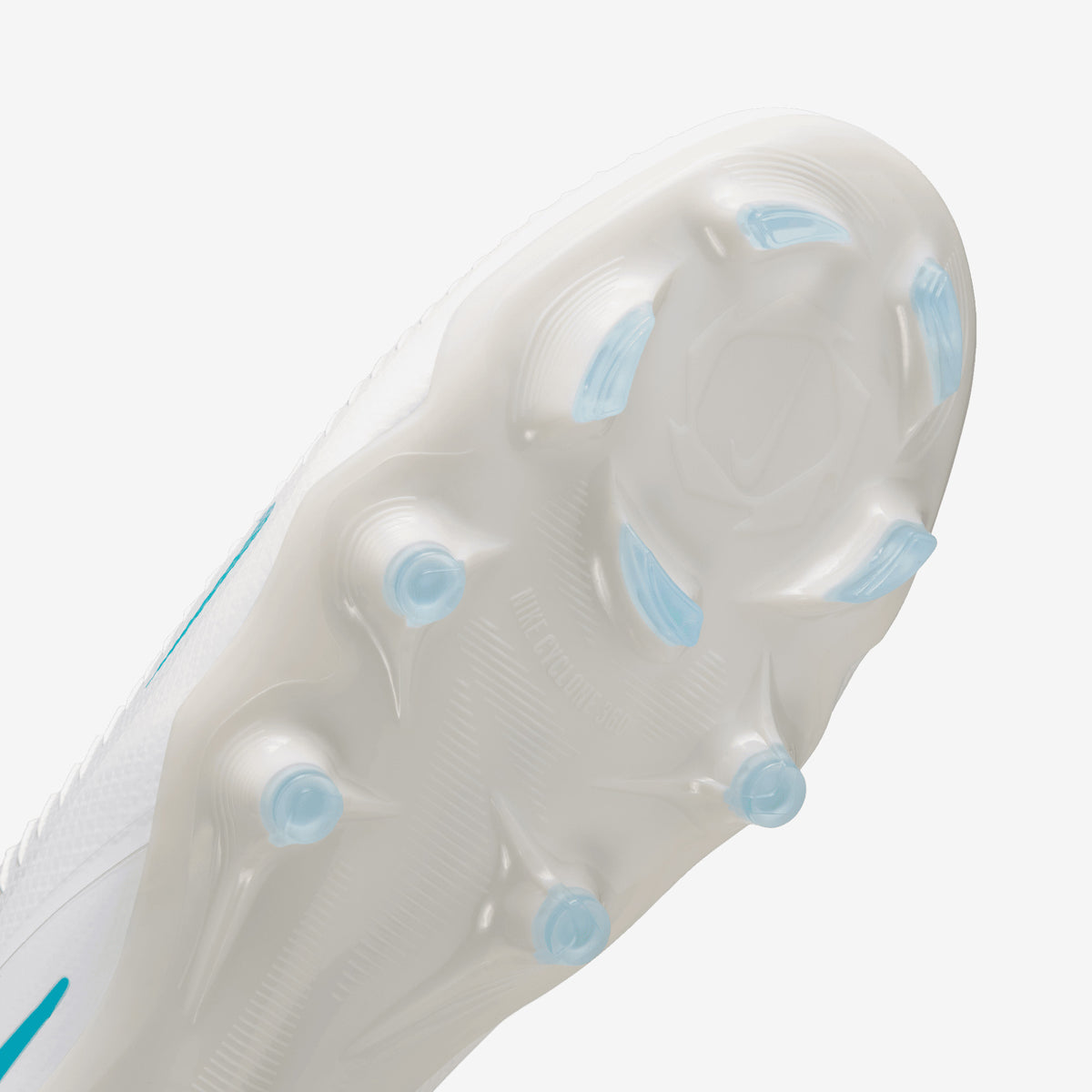 Nike Phantom 6 Low Pro Firm-Ground Soccer Cleats - White/Dusty Cactus-White