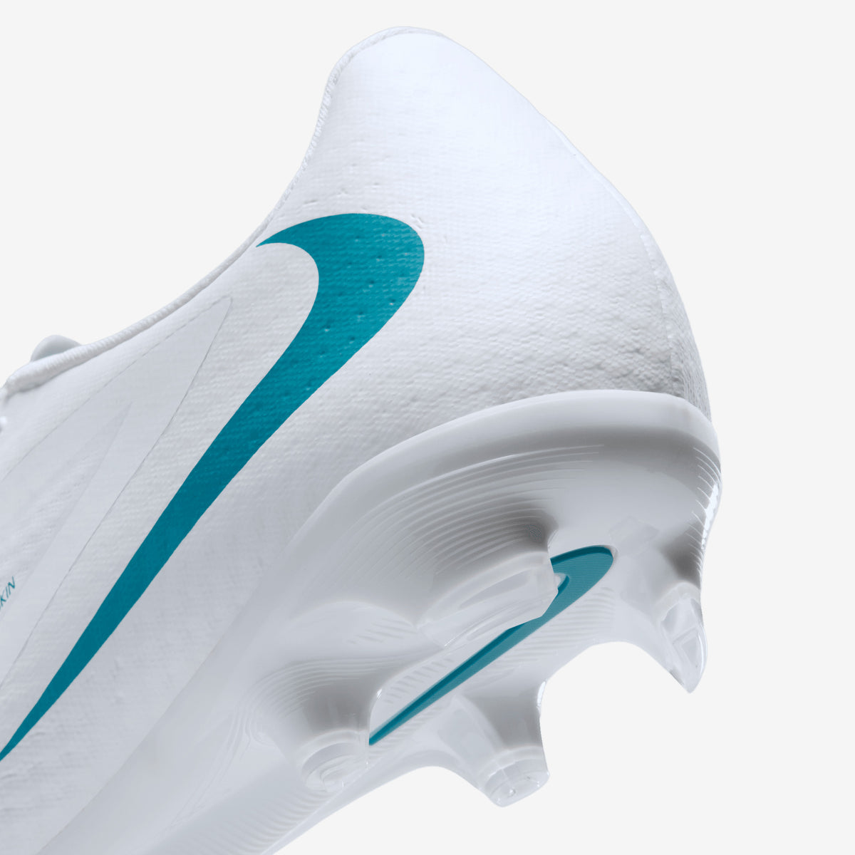 Nike Phantom 6 Low Academy Multi-Ground Soccer Cleats - White/Dusty Cactus-White