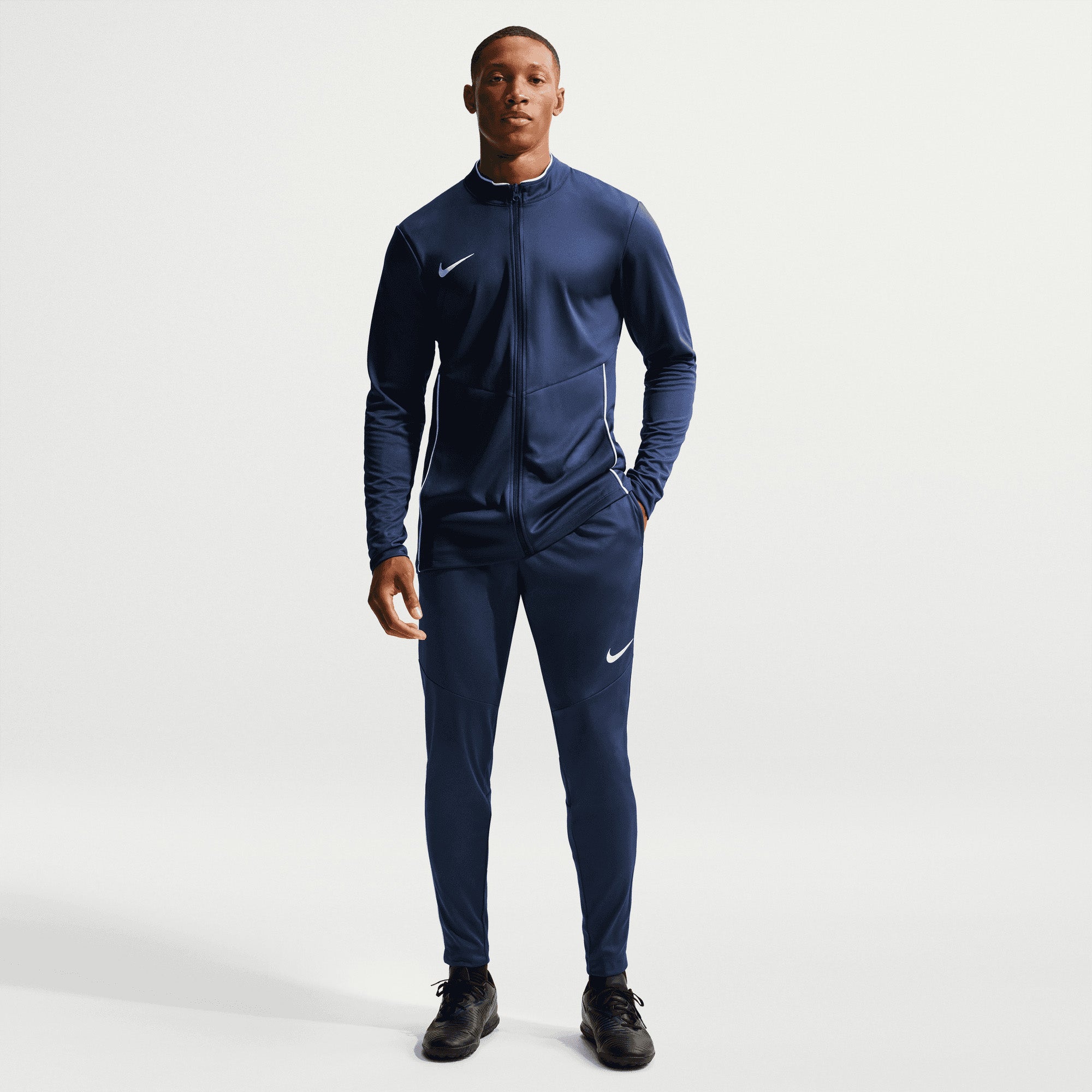 Nike Dri-FIT Park Men's Soccer Pants - Midnight Navy/White/White