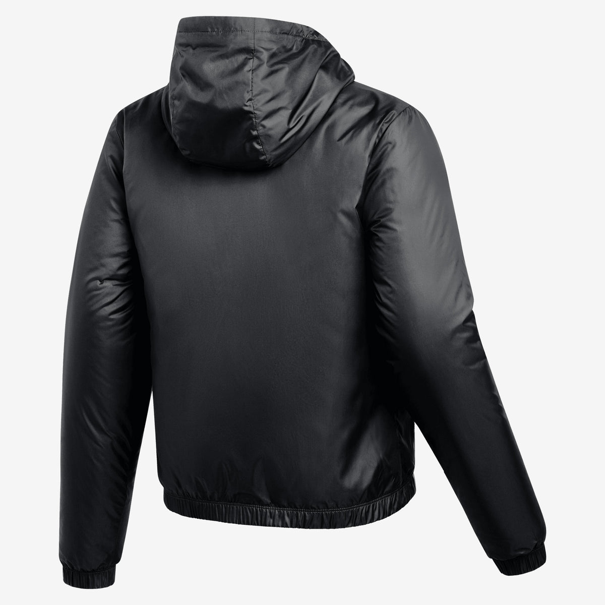 Nike Therma-FIT Park Women's Hooded Fall Soccer Jacket - Black/White/White