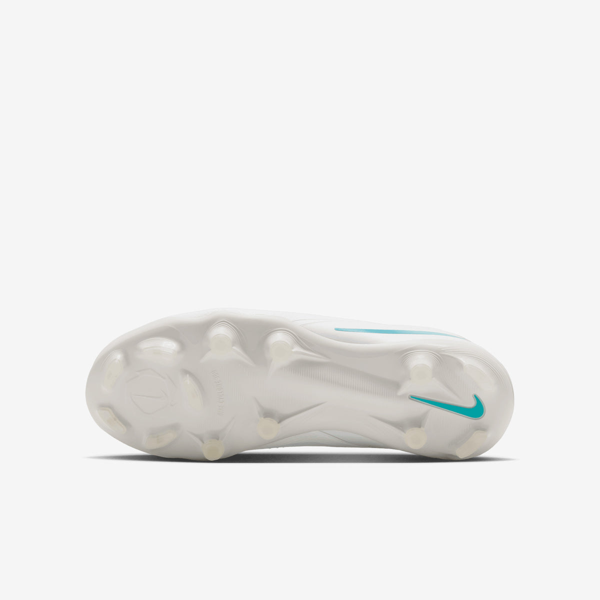 Nike Jr. Phantom 6 Low Pro Big Kids' Multi-Ground Soccer Cleats - White/Dusty Cactus-White