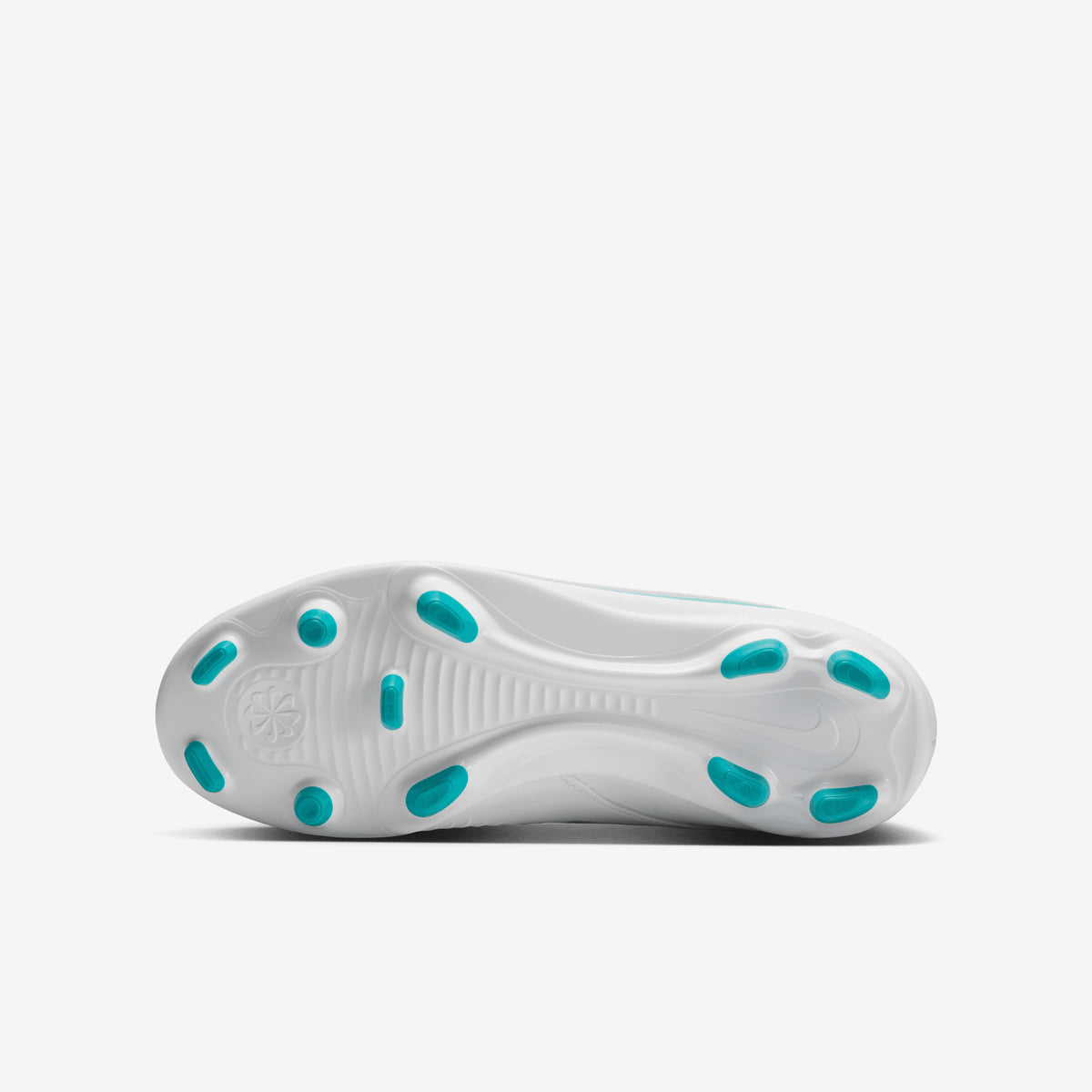 Nike Jr. Phantom 6 High Club Big Kids' Multi-Ground Soccer Cleats - White/Dusty Cactus-White