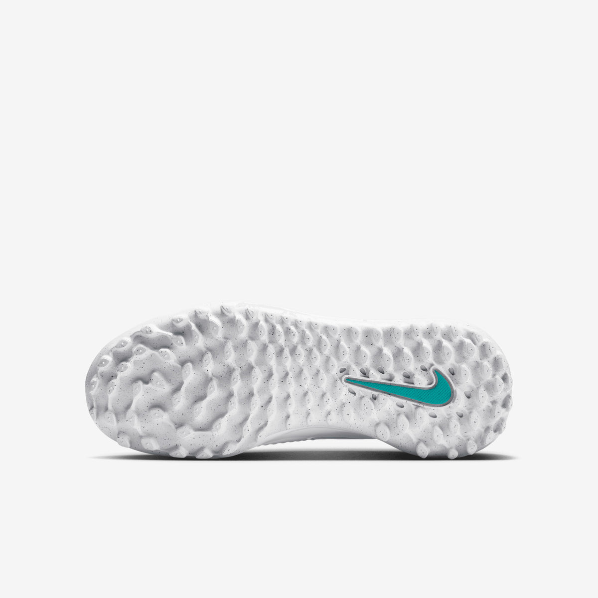 Nike Jr. Phantom 6 Low Academy Big Kids' Turf Soccer Shoes - White/Dusty Cactus-White