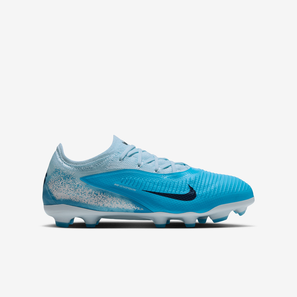 Nike Jr. Phantom 6 Low Pro Erling Haaland Big Kids' Multi-Ground Soccer Cleats - Baltic Blue/Blue Eclipse-Glacier Blue